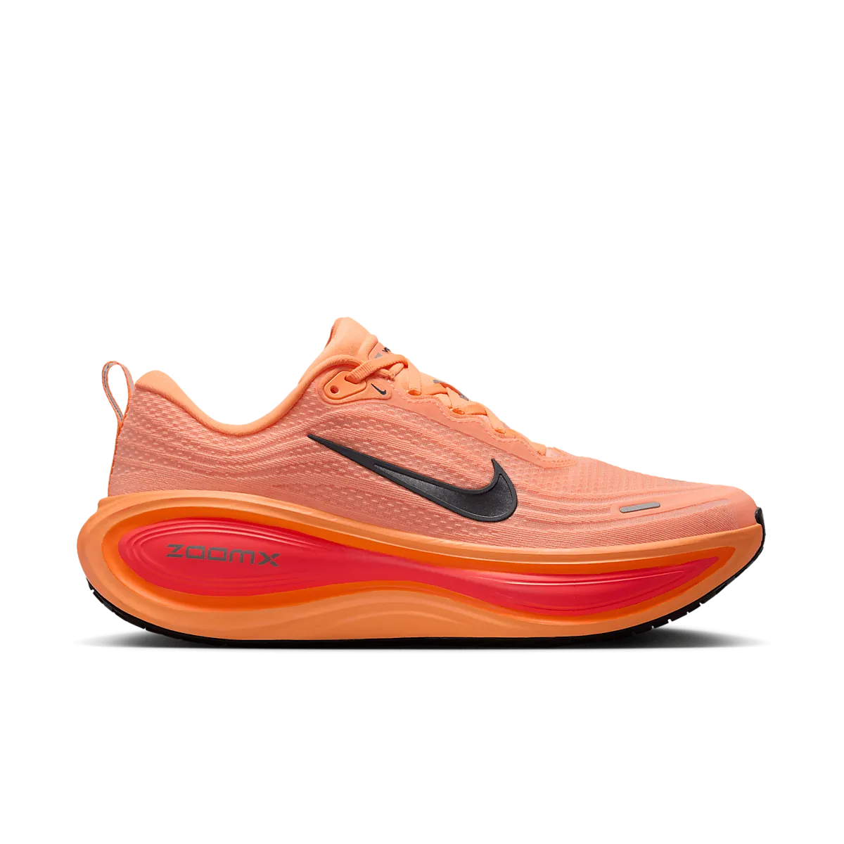 NIKE Vomero Plus Men's Road Running Shoes ORANGE PULSE/BLACK-HOT LAVA ...