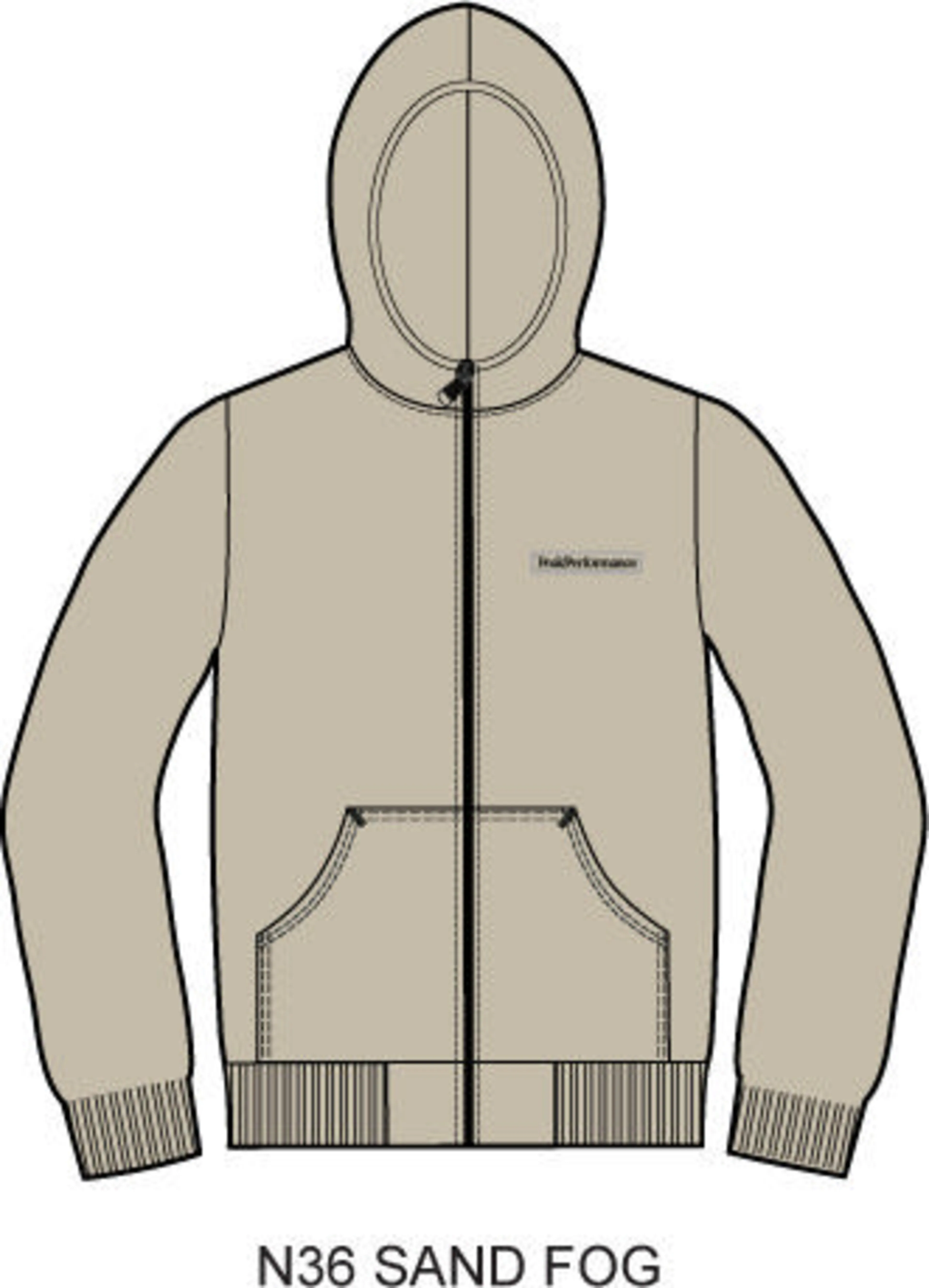 M Logo Zip Hood Sweatshirt