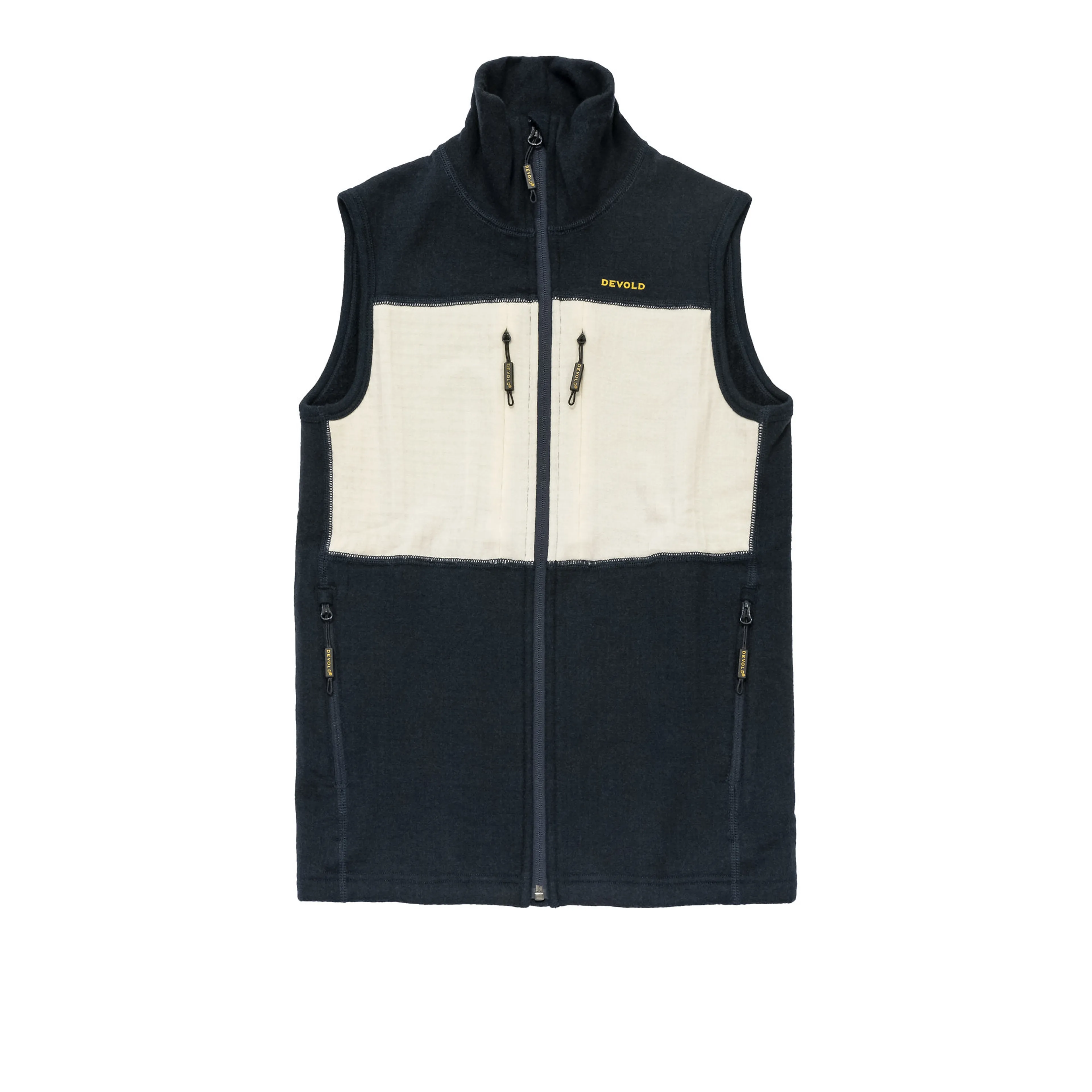 EGGA GRID MERINO VEST WMN
