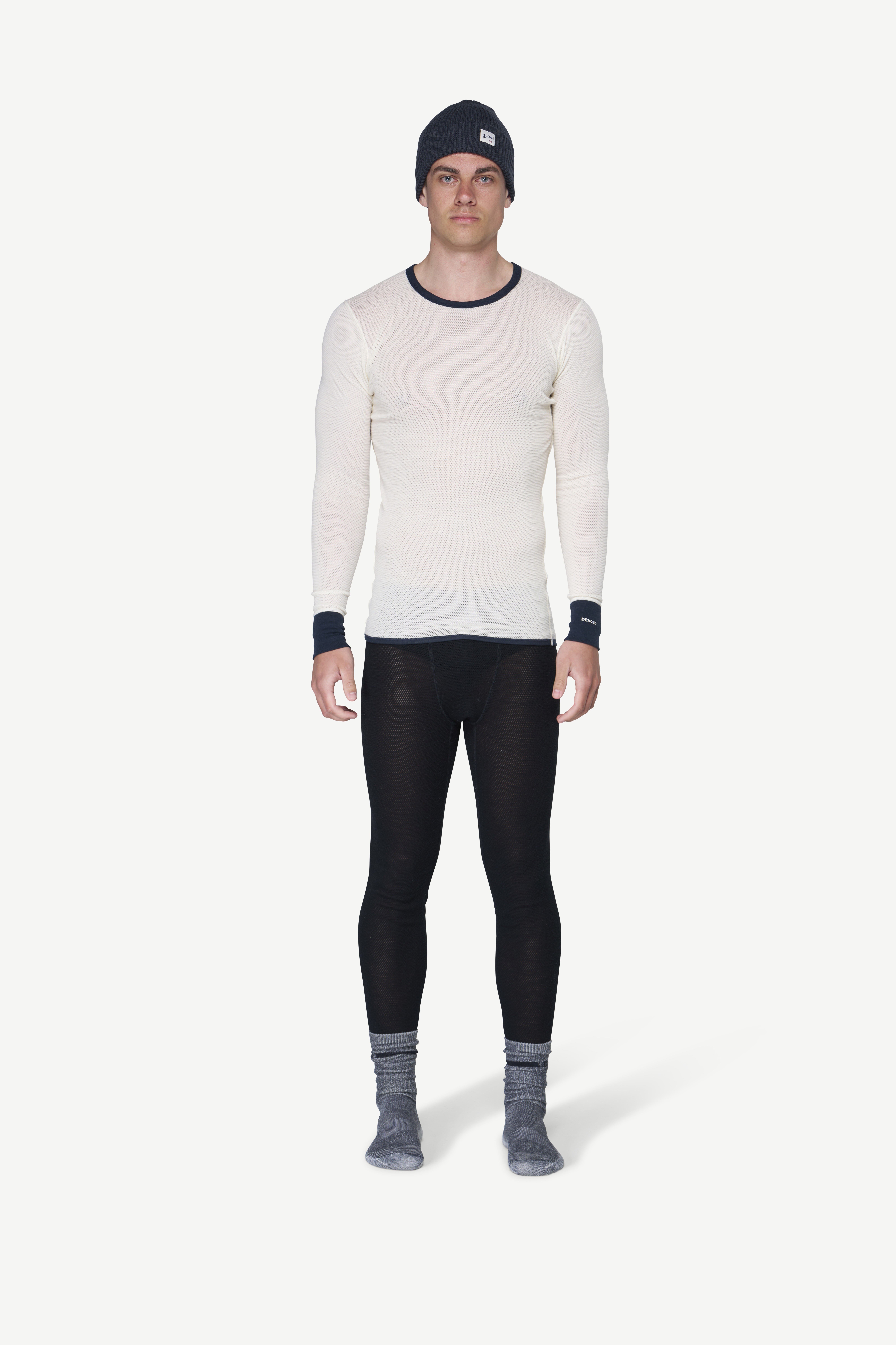 WOOL MESH 190 SHIRT MAN