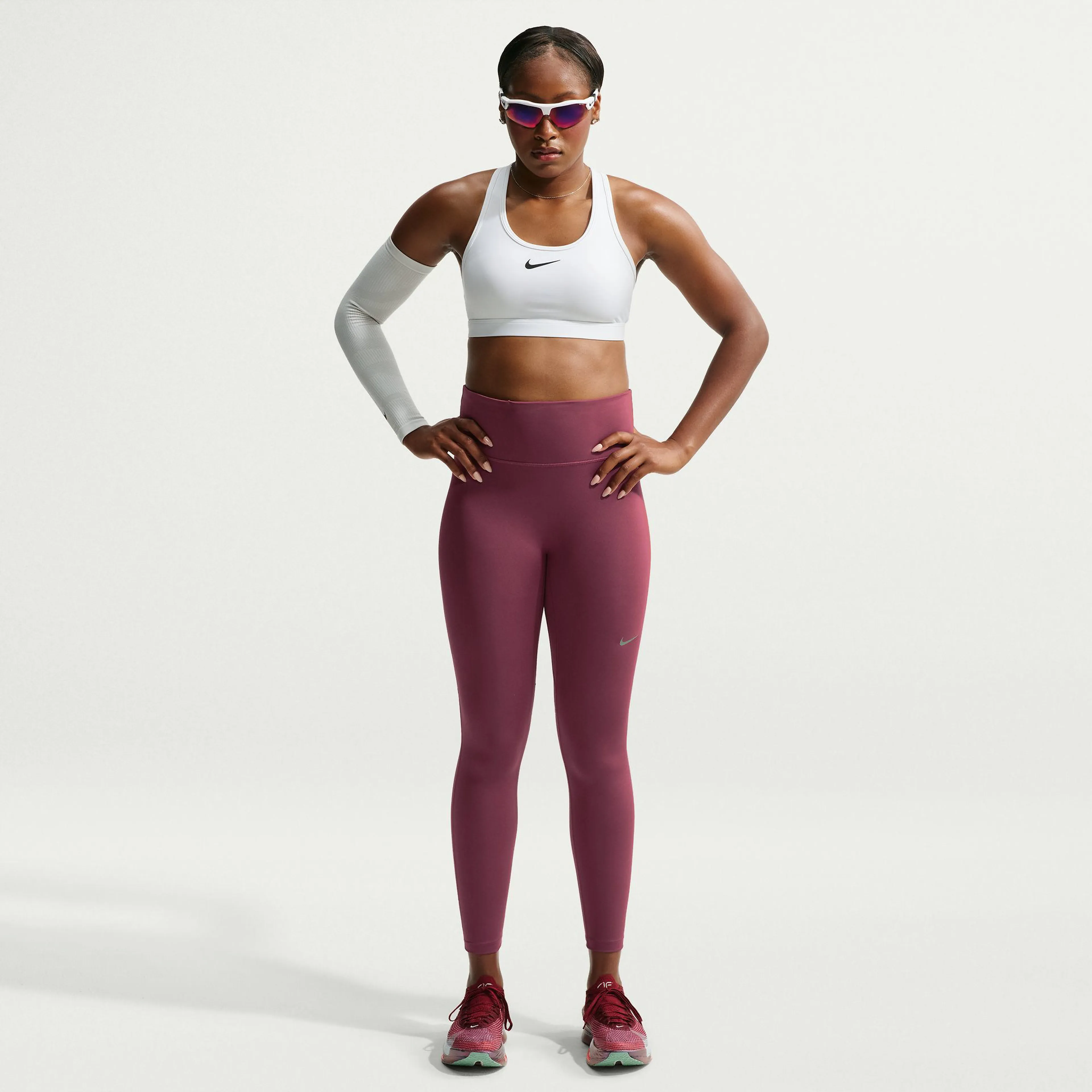 Tempo Women's High-Waisted 7/8 Running Leggings