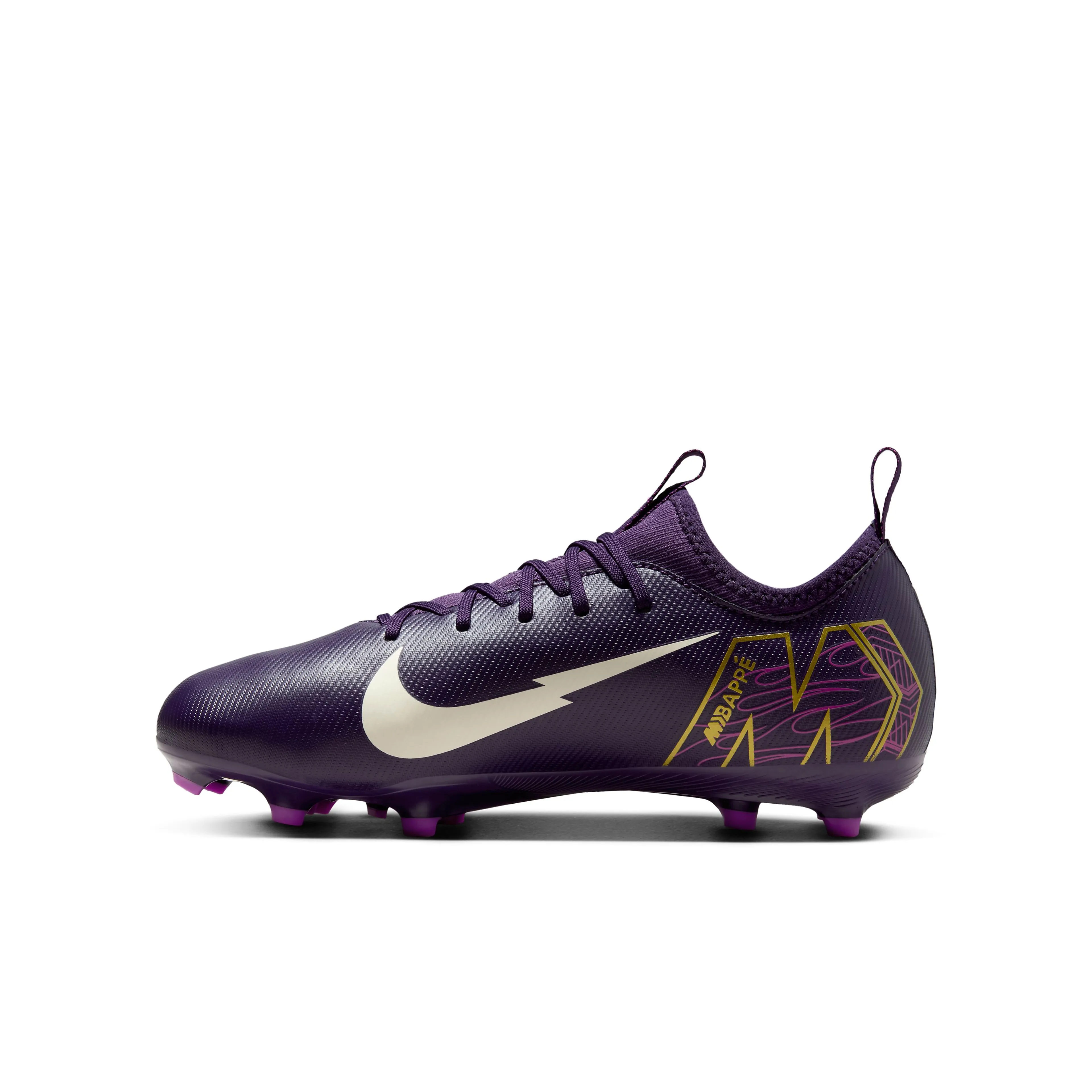 Kylian Mbappe Nike Jr. Mercurial Vapor 16 Academy FG/MG