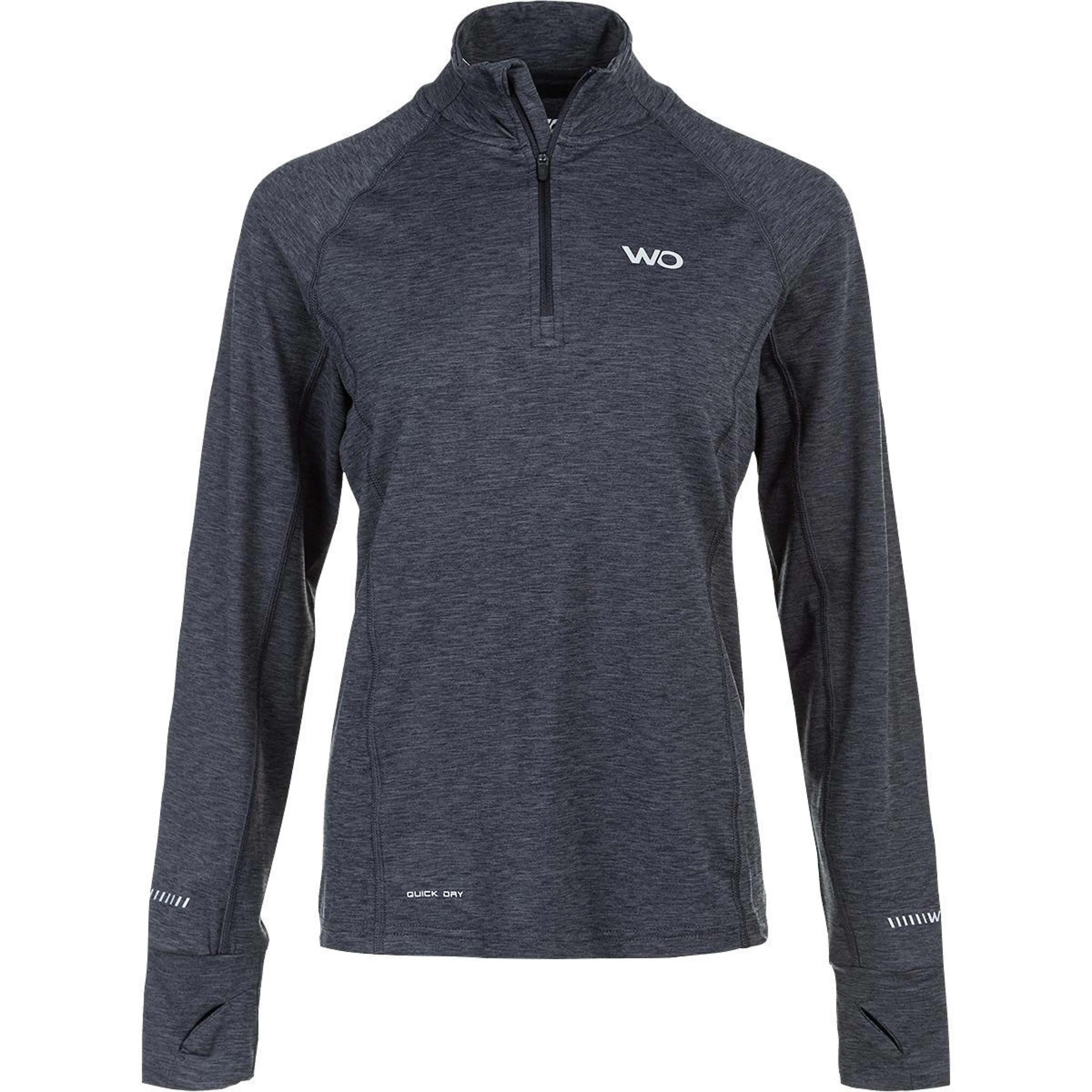 Wolling Melange Performance Midlayer Dame