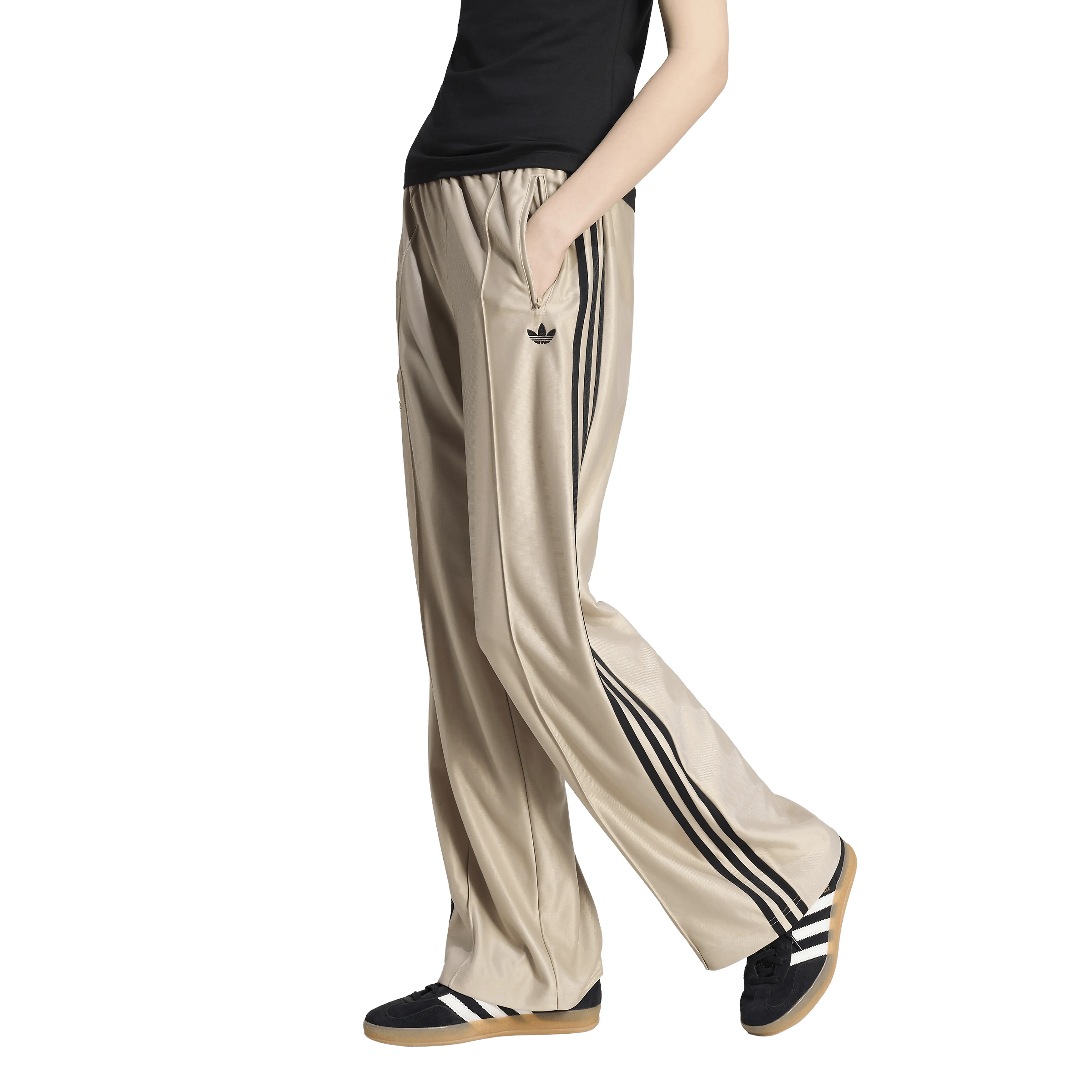 METALLIC FIREBIRD LOOSE TRACK PANT Dame