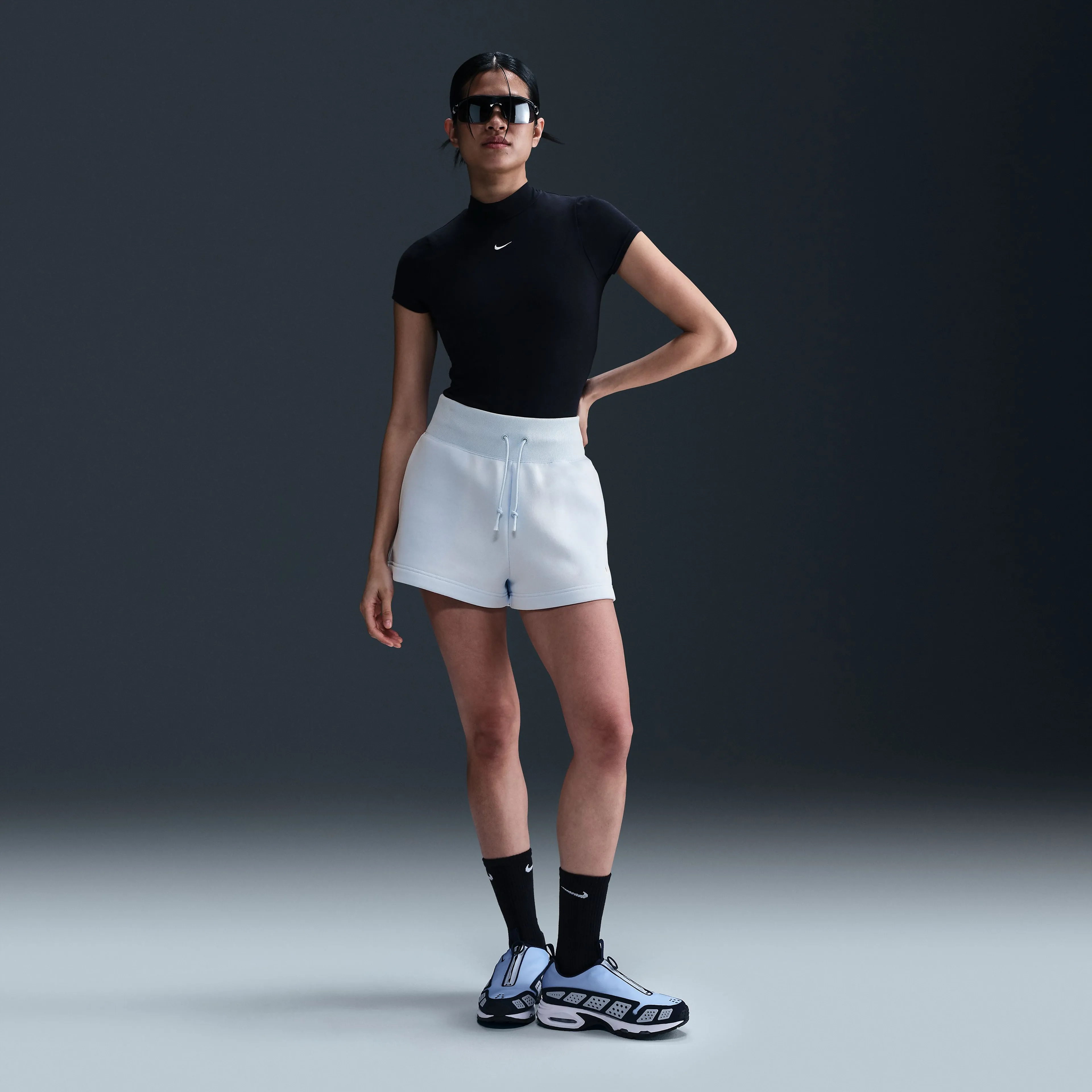 Sportswear Phoenix Fleece Women's High-Waisted Loose Shorts Sportswear Phoenix Fleece Women's High-Waisted Loose Shorts