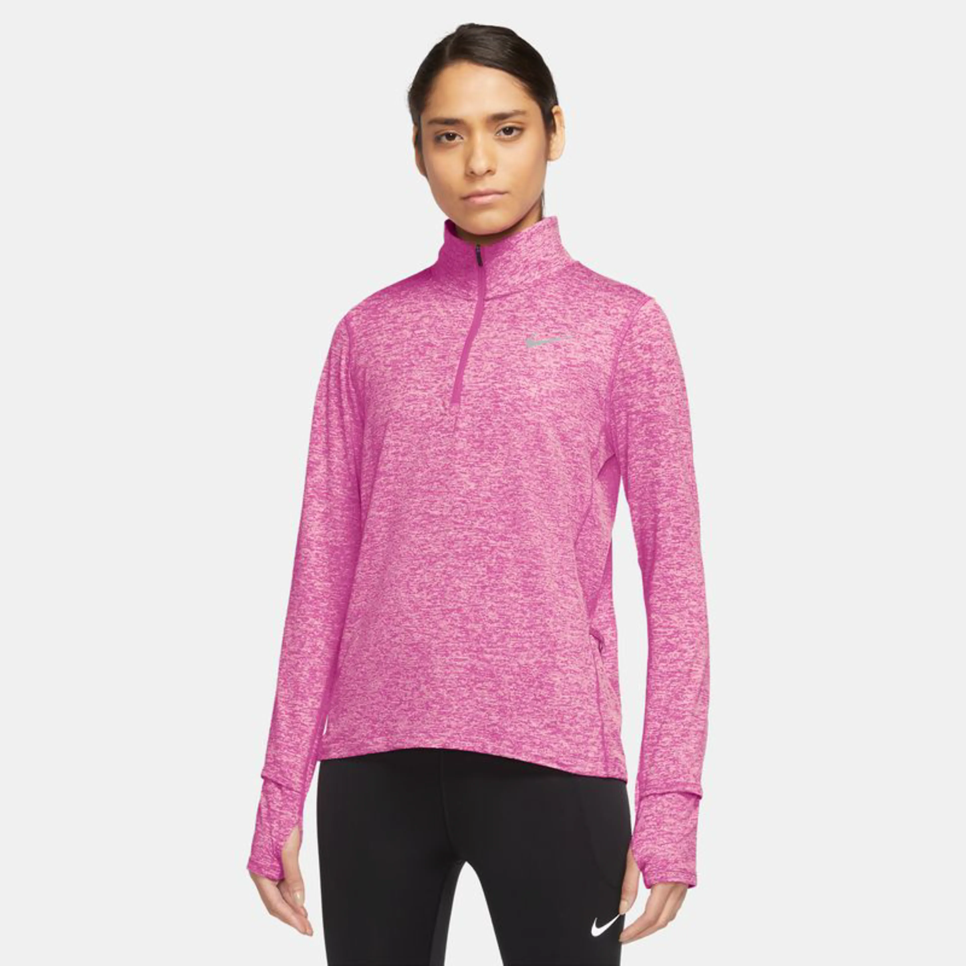 Element 1/2-Zip Running treningsgenser dame