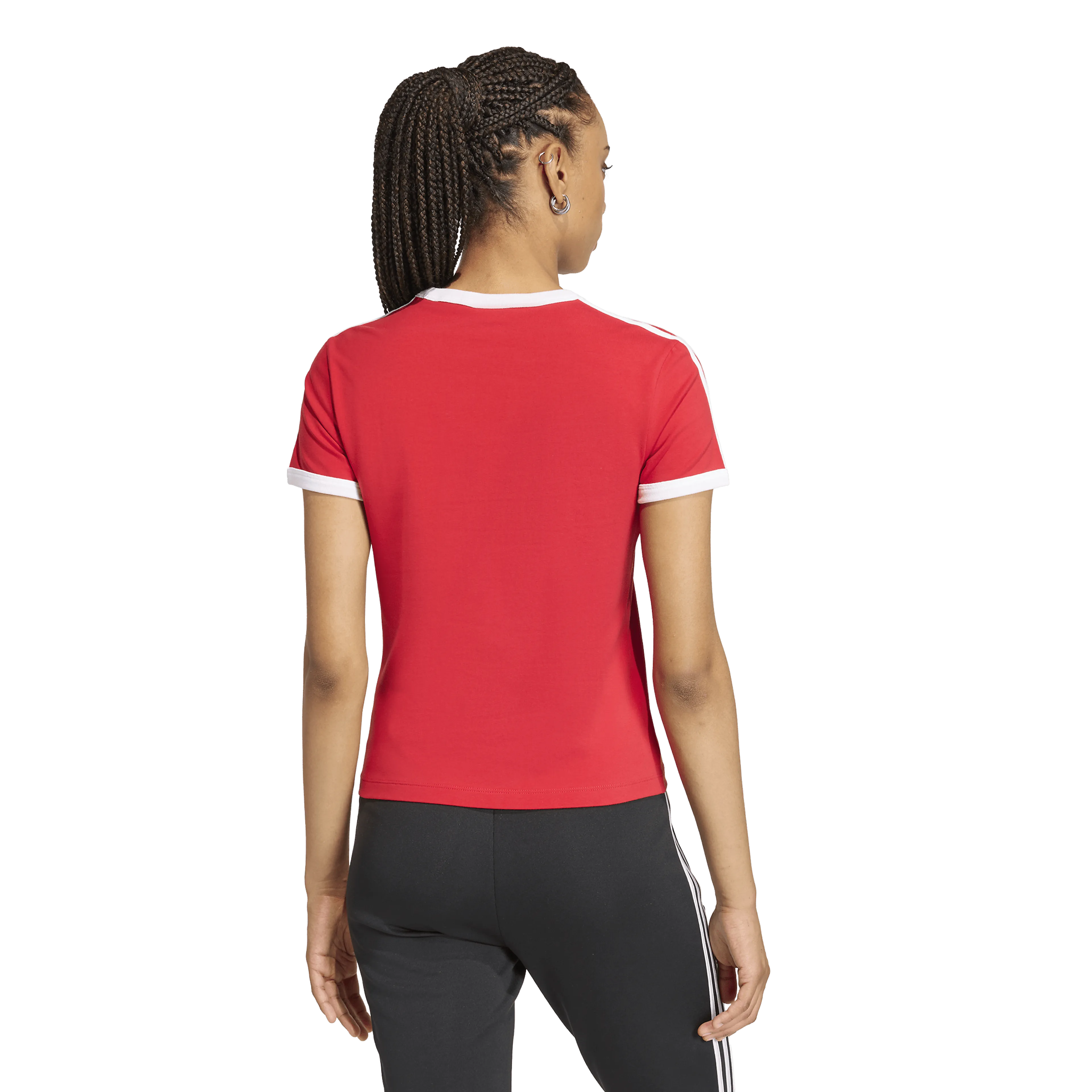 3 STRIPES SLIM T-Shirt Dame 