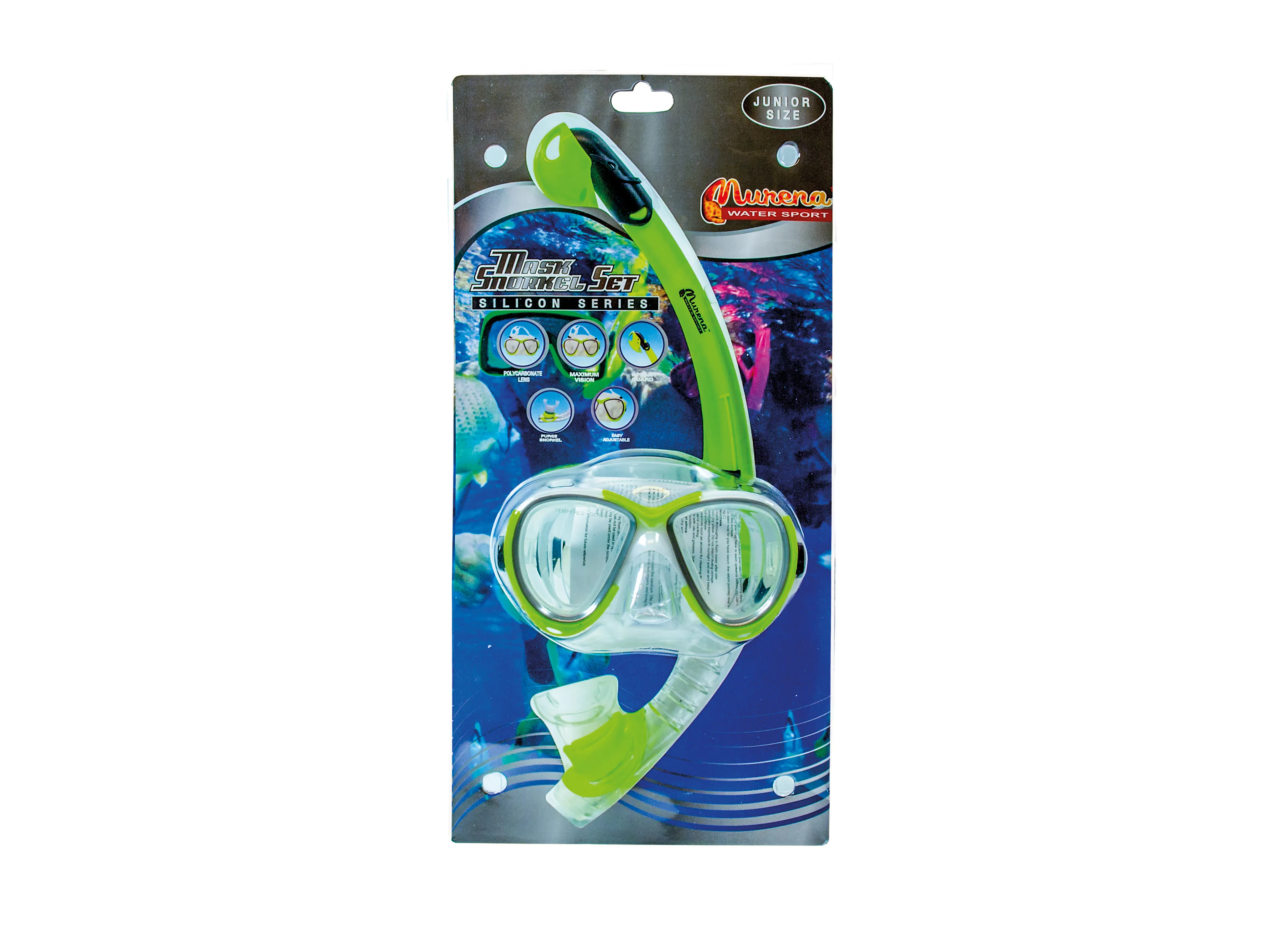 Maske Snorkel sett Jr