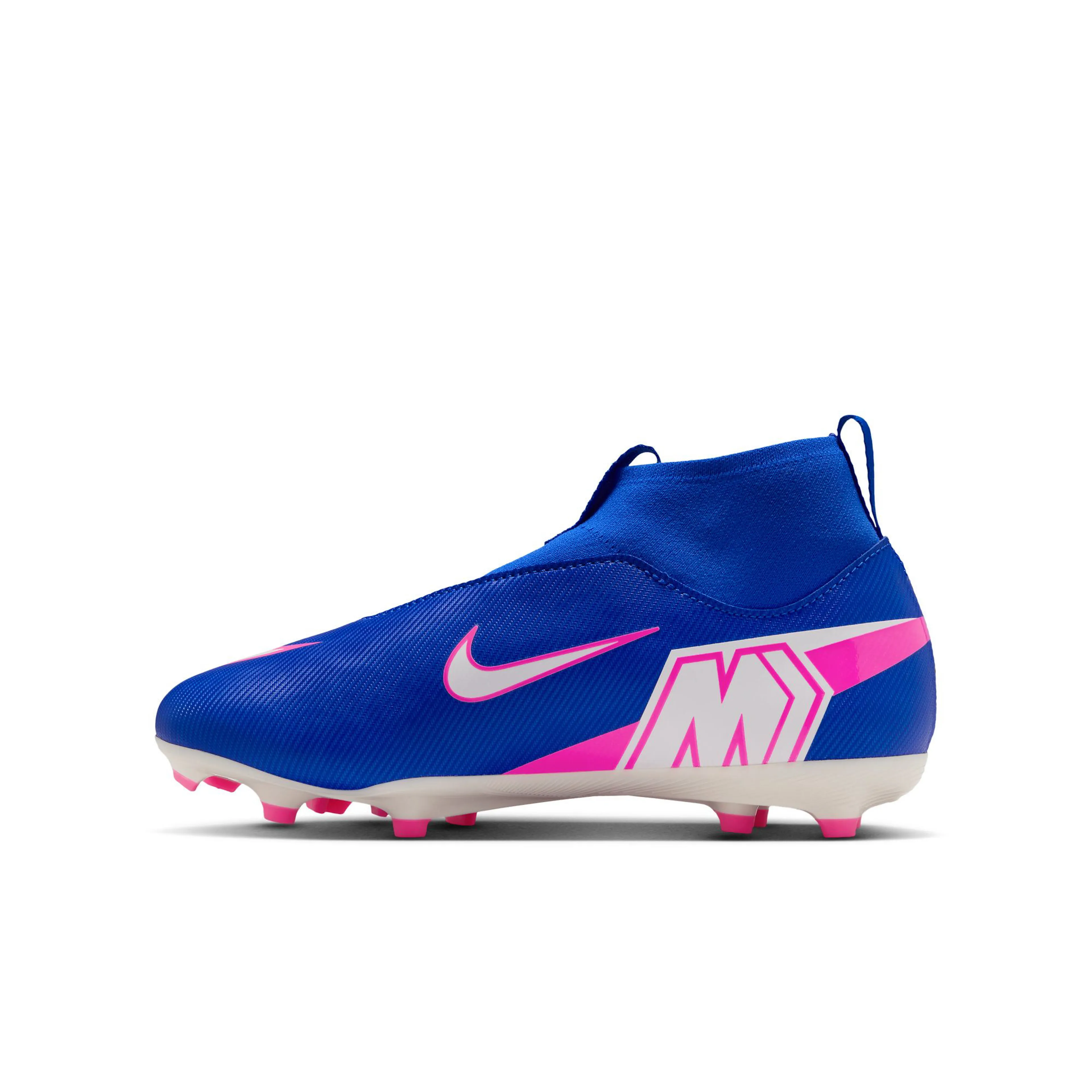Jr. Mercurial Superfly 10 Academy Little/Big Kids' Multi-Ground High-Top Fotballsko Gress/Kunstgress
