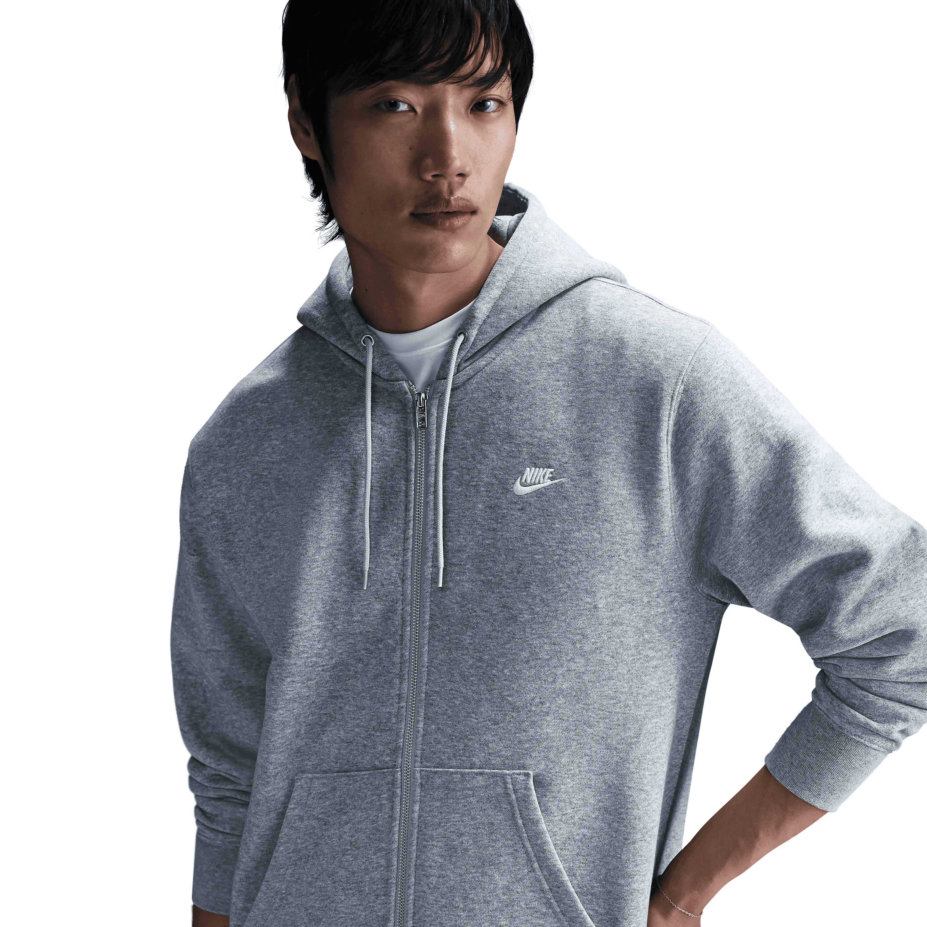 Club Men's Full-Zip Fleece Hoodie