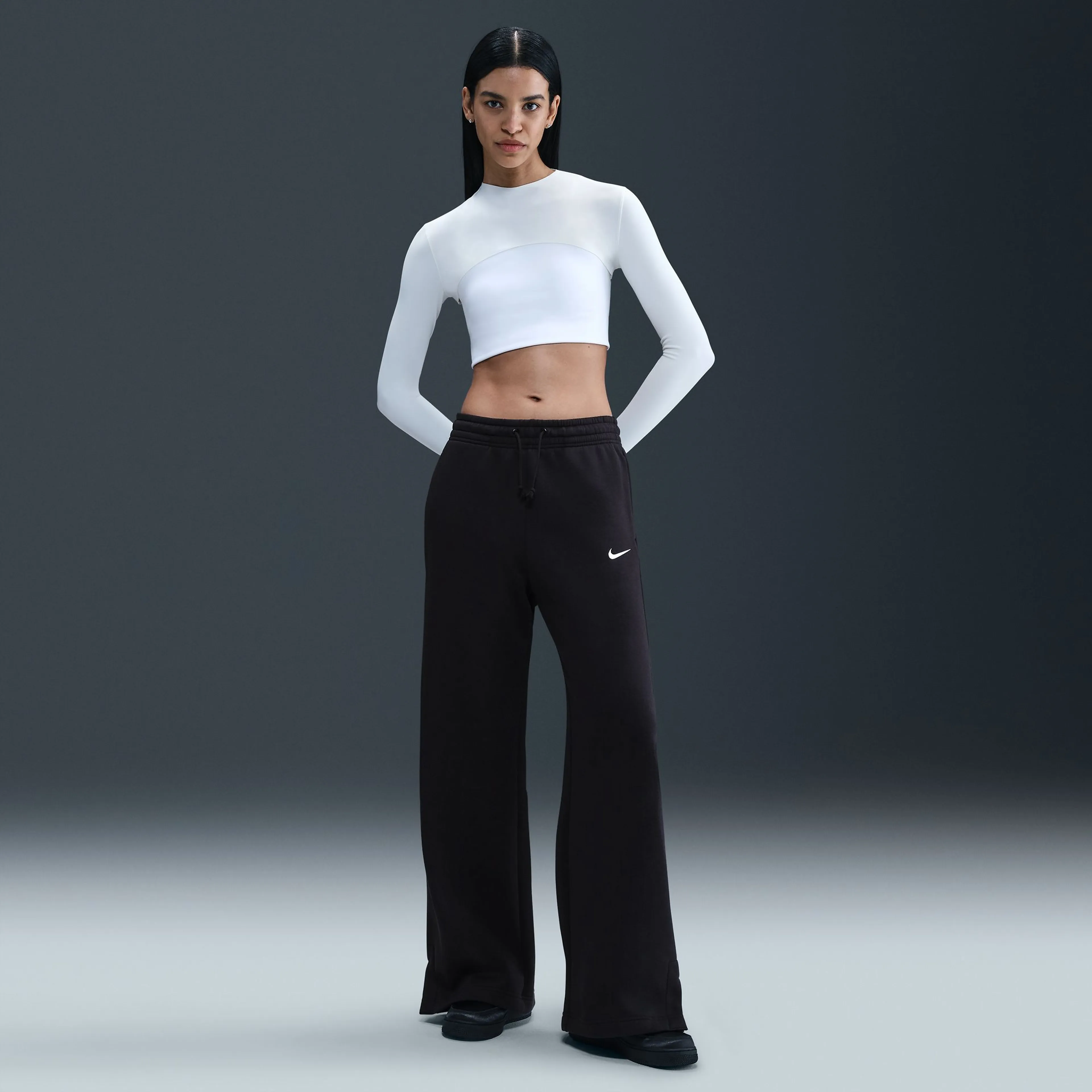 Sportswear Phoenix Fleece Women's High-Waisted Wide-Leg Pants