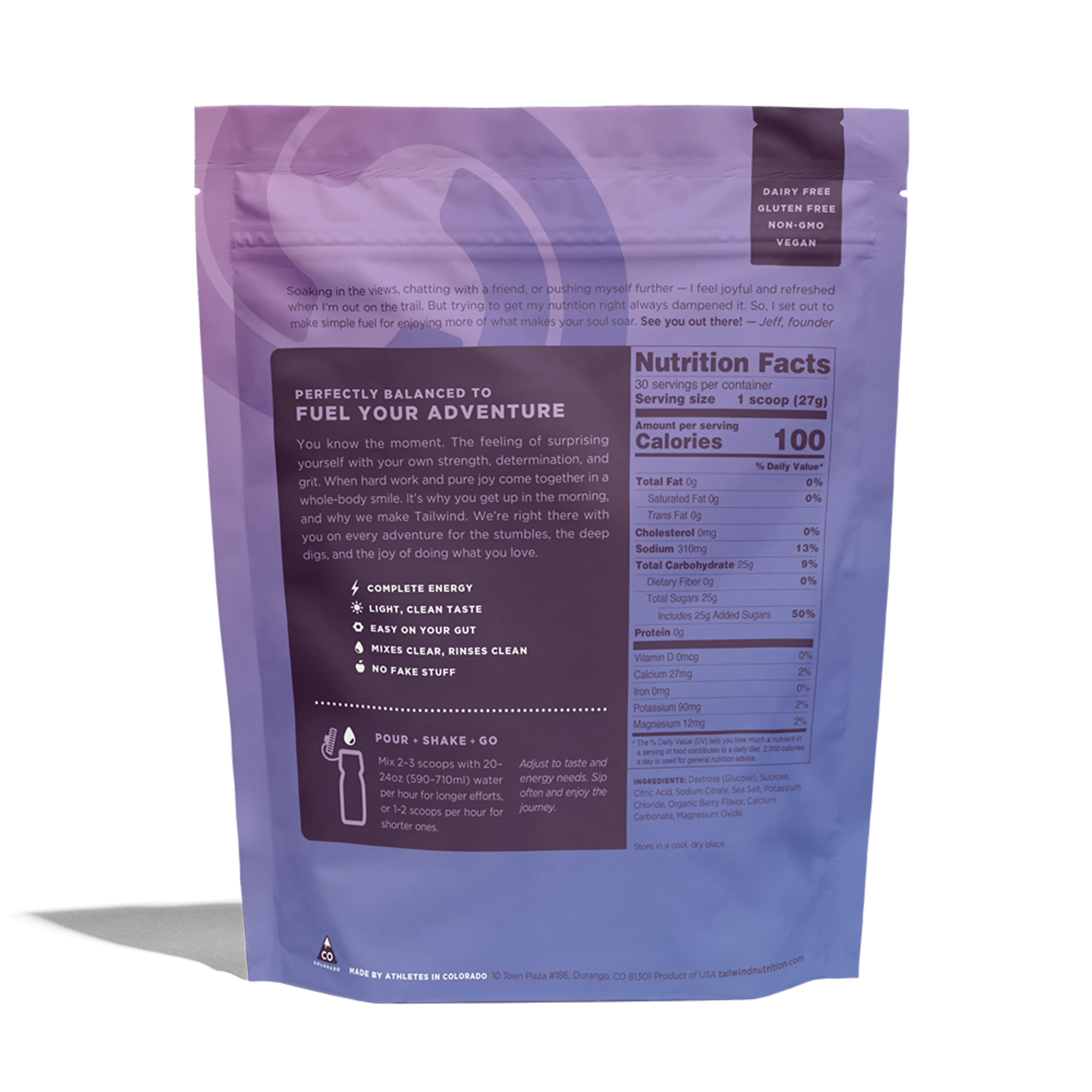 Endurance Fuel Berry Medium