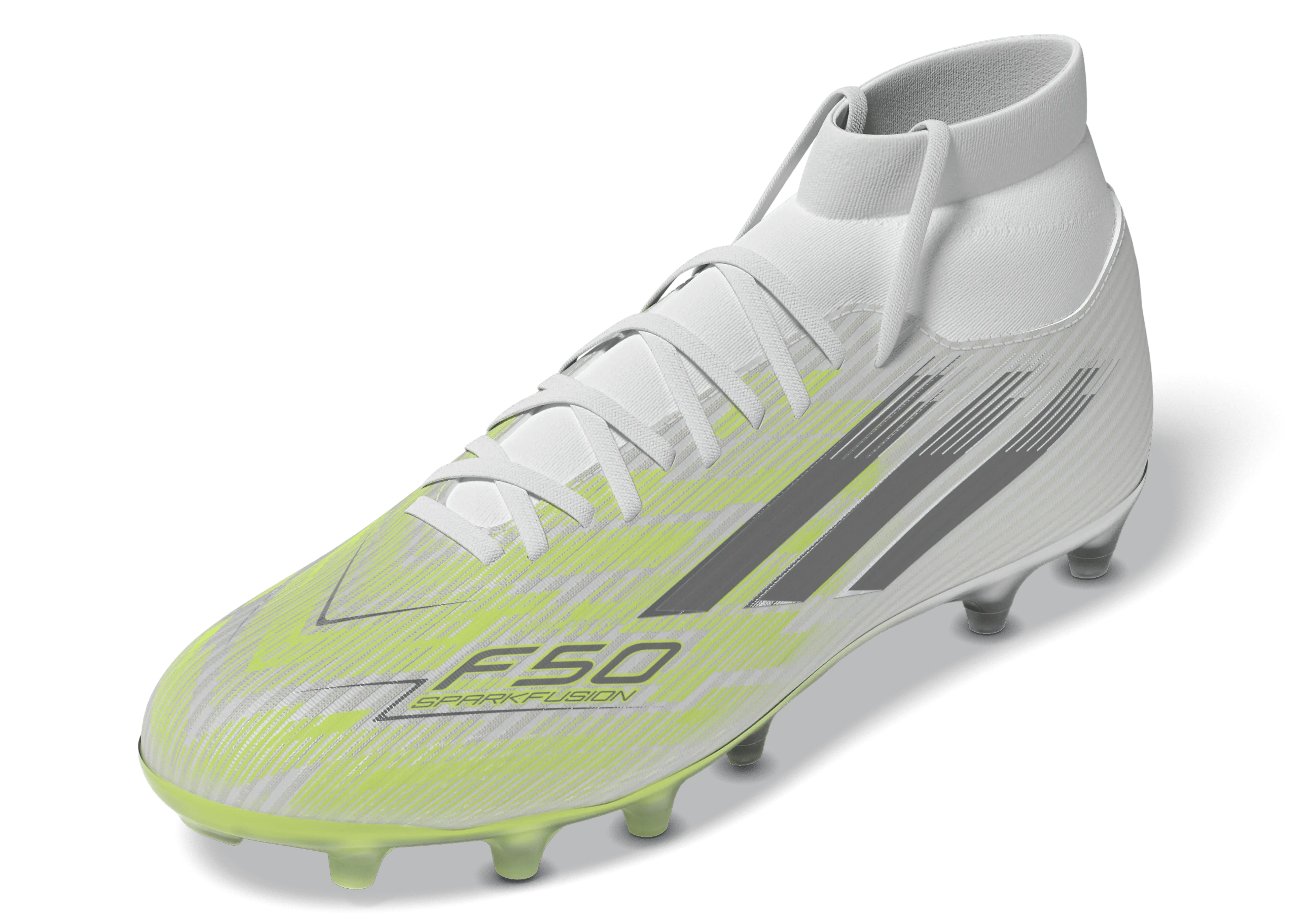 F50 SPARKFUSION LEAGUE Mid Cut Firm Ground / Artificial Ground Fotballsko Gress/Kunstgress Dame 