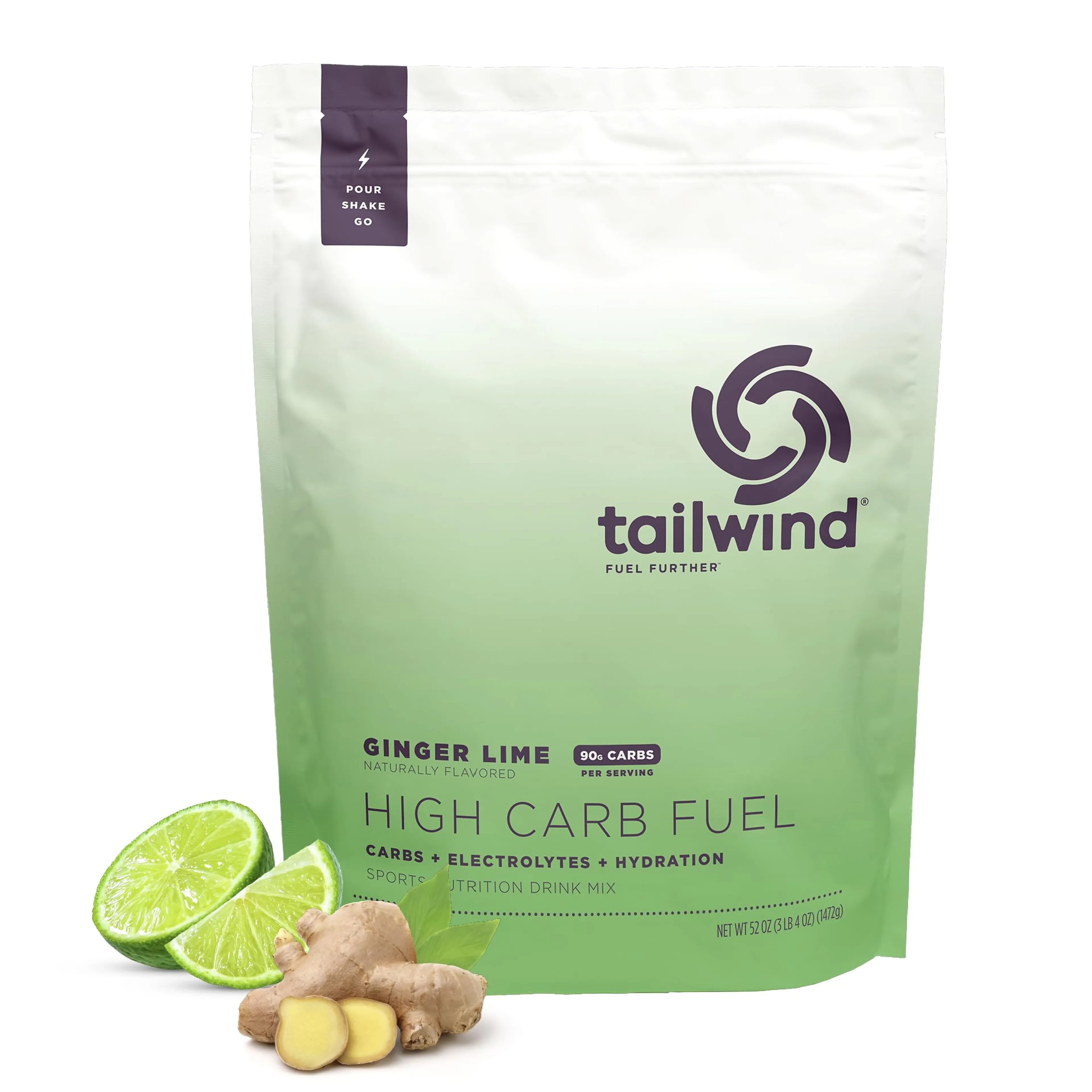 High Carb Fuel Large Ginger-Lime