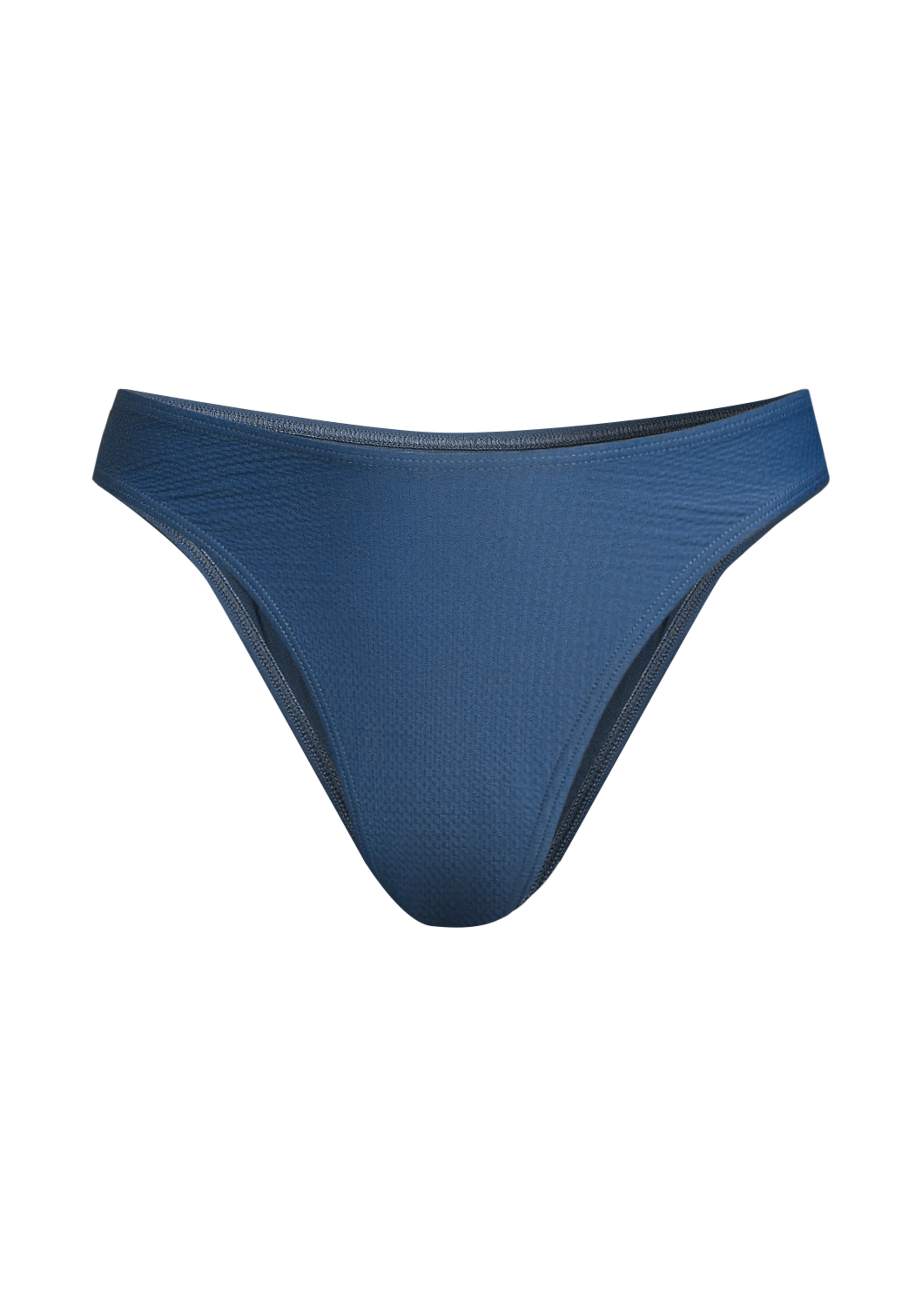 Waffle High Leg Bikini Bottom