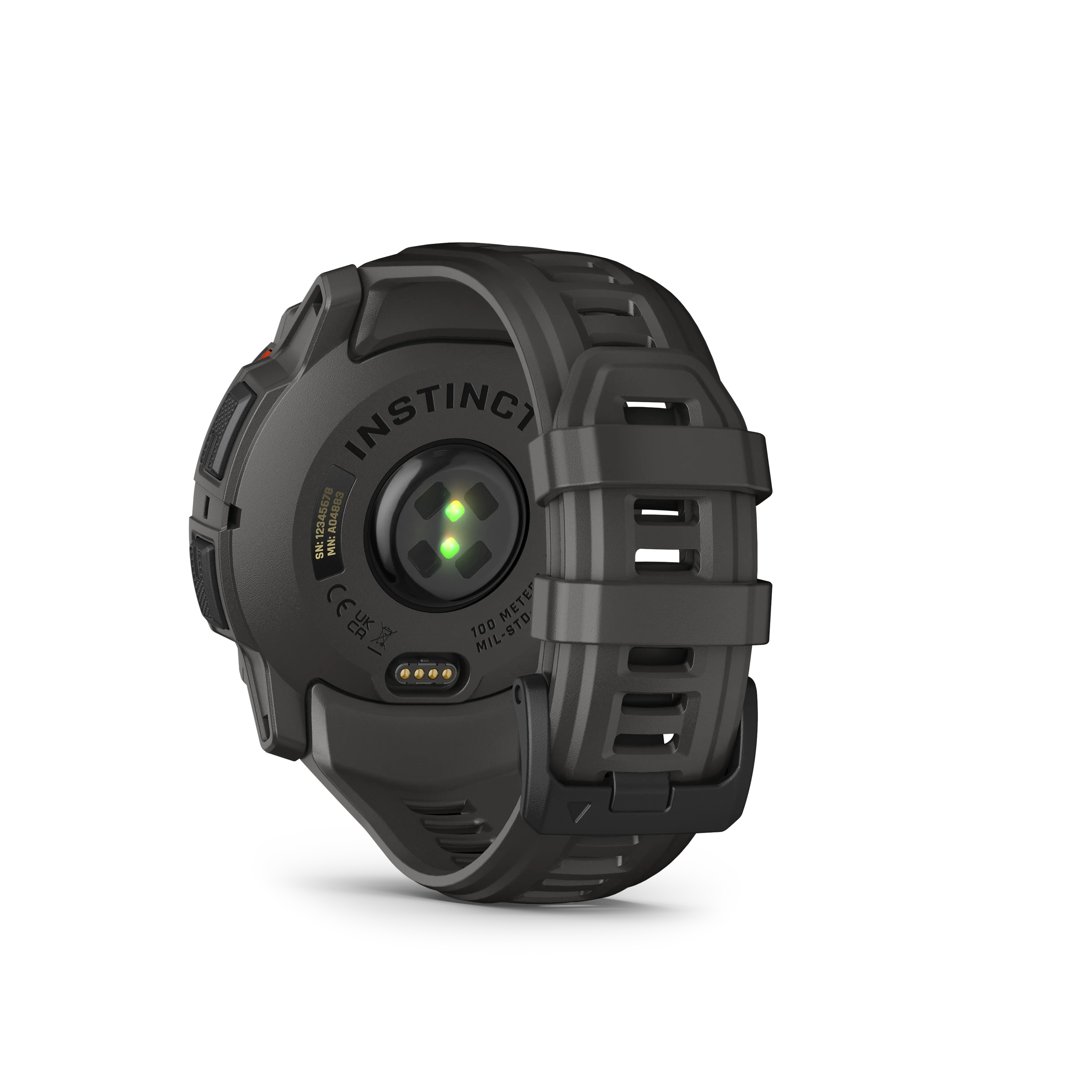 Instinct 3 - 50mm, Solar, Black Bezel with Charcoal Band