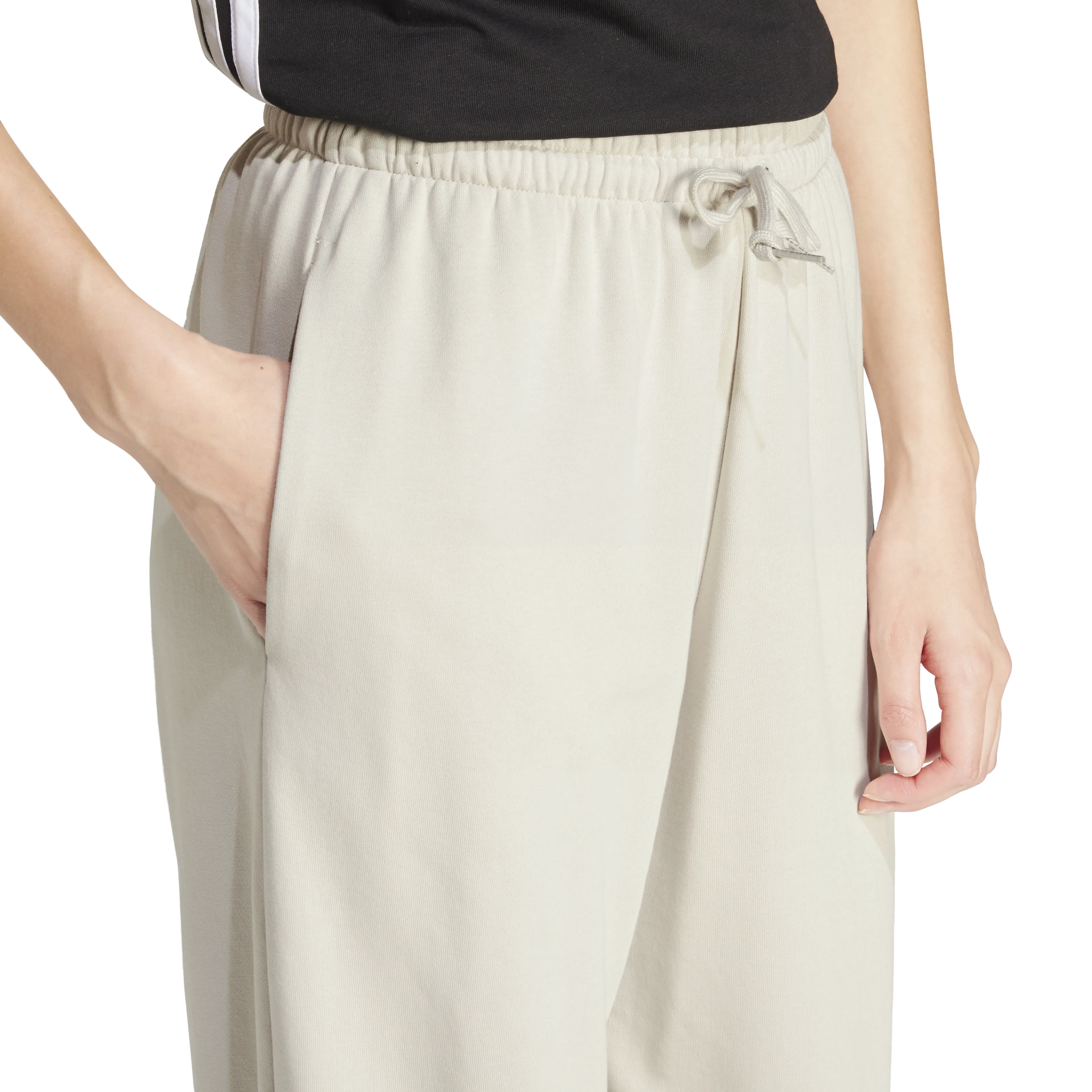 Essentials Small Logo French Terry Cuffed Joggebukse Dame