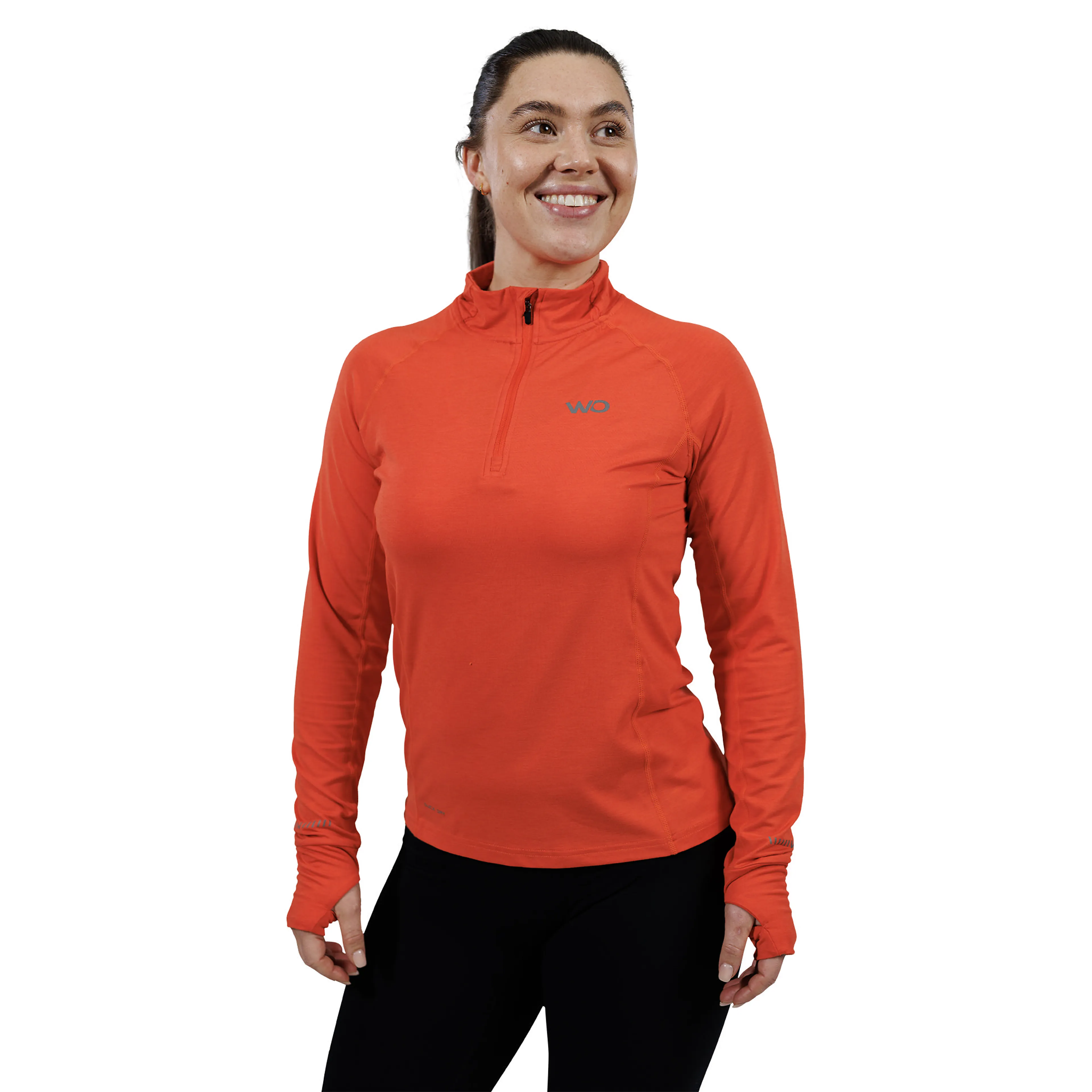 Wolling Melange Performance Midlayer Dame