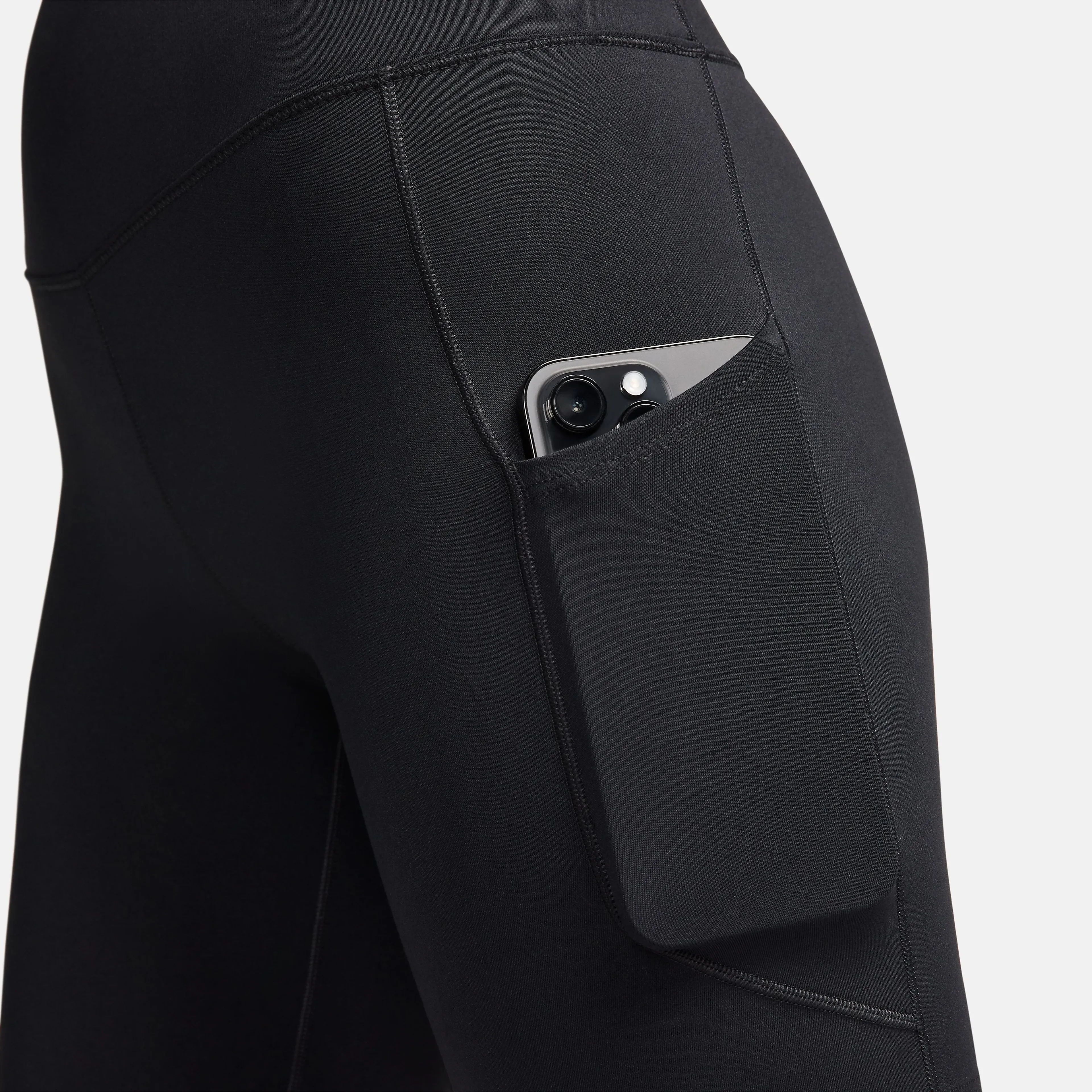 One Women's High-Waisted 8" Biker Shorts