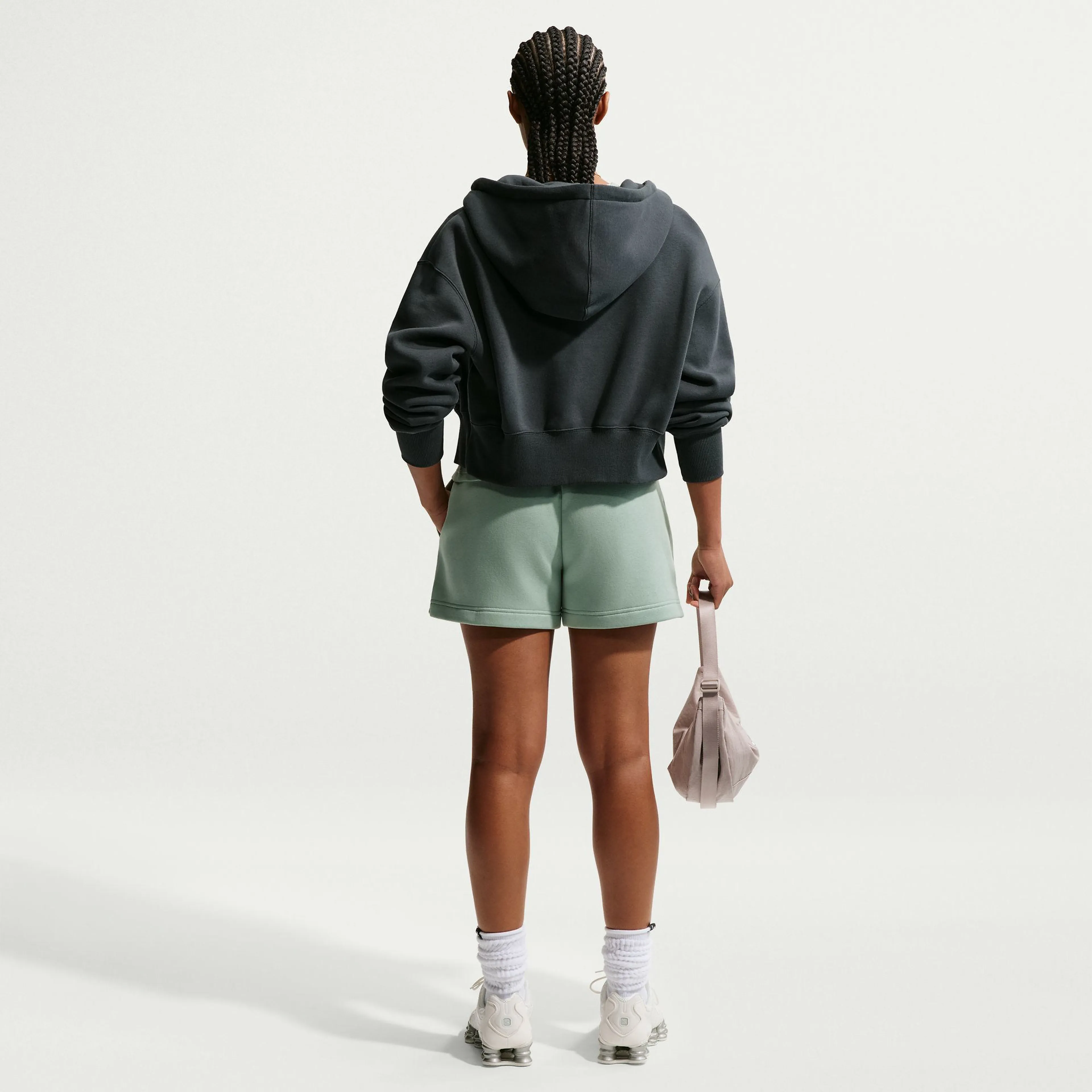 Sportswear Phoenix Fleece Women's Mid-Rise 4" Shorts
