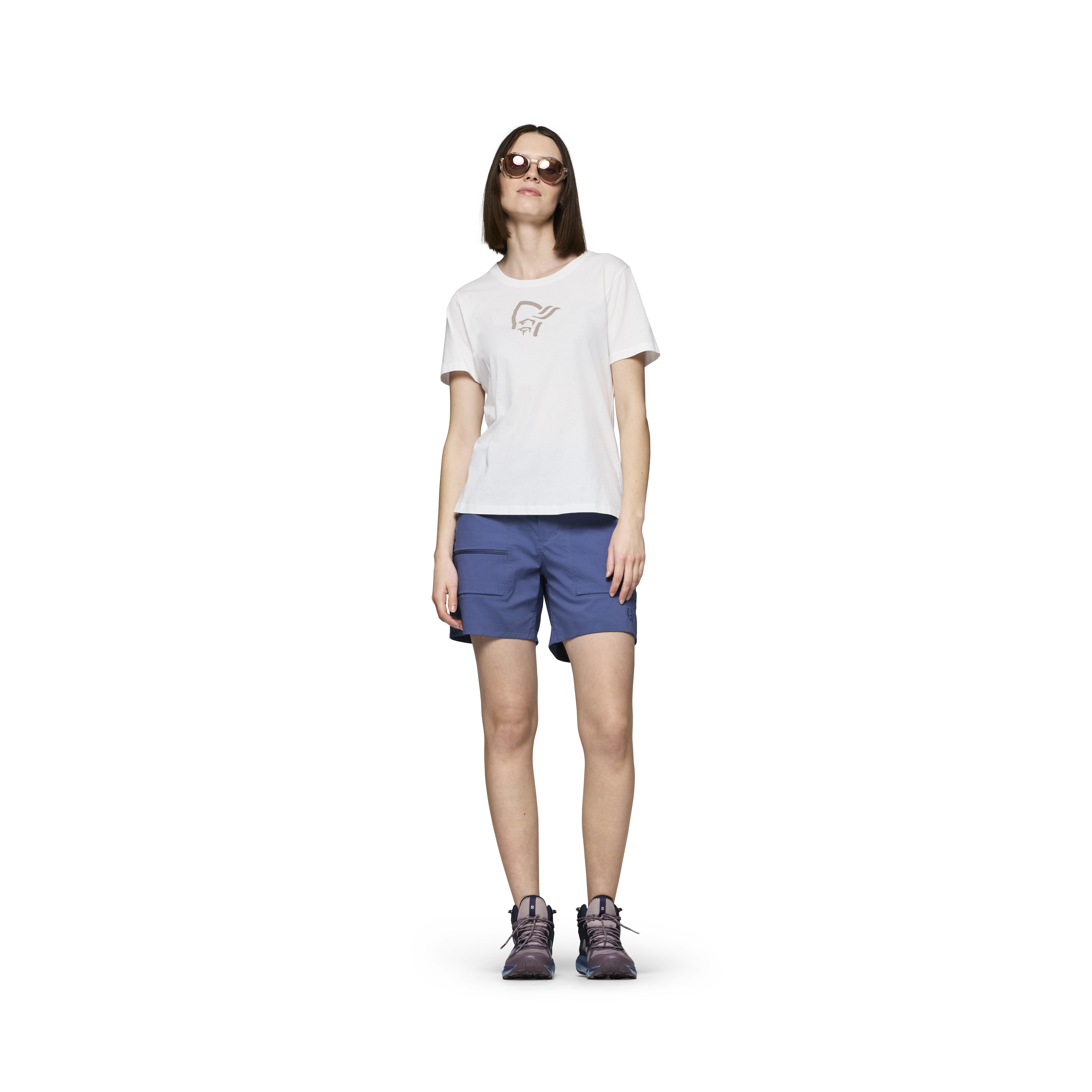 /29 cotton activity embroidery T-shirt W's