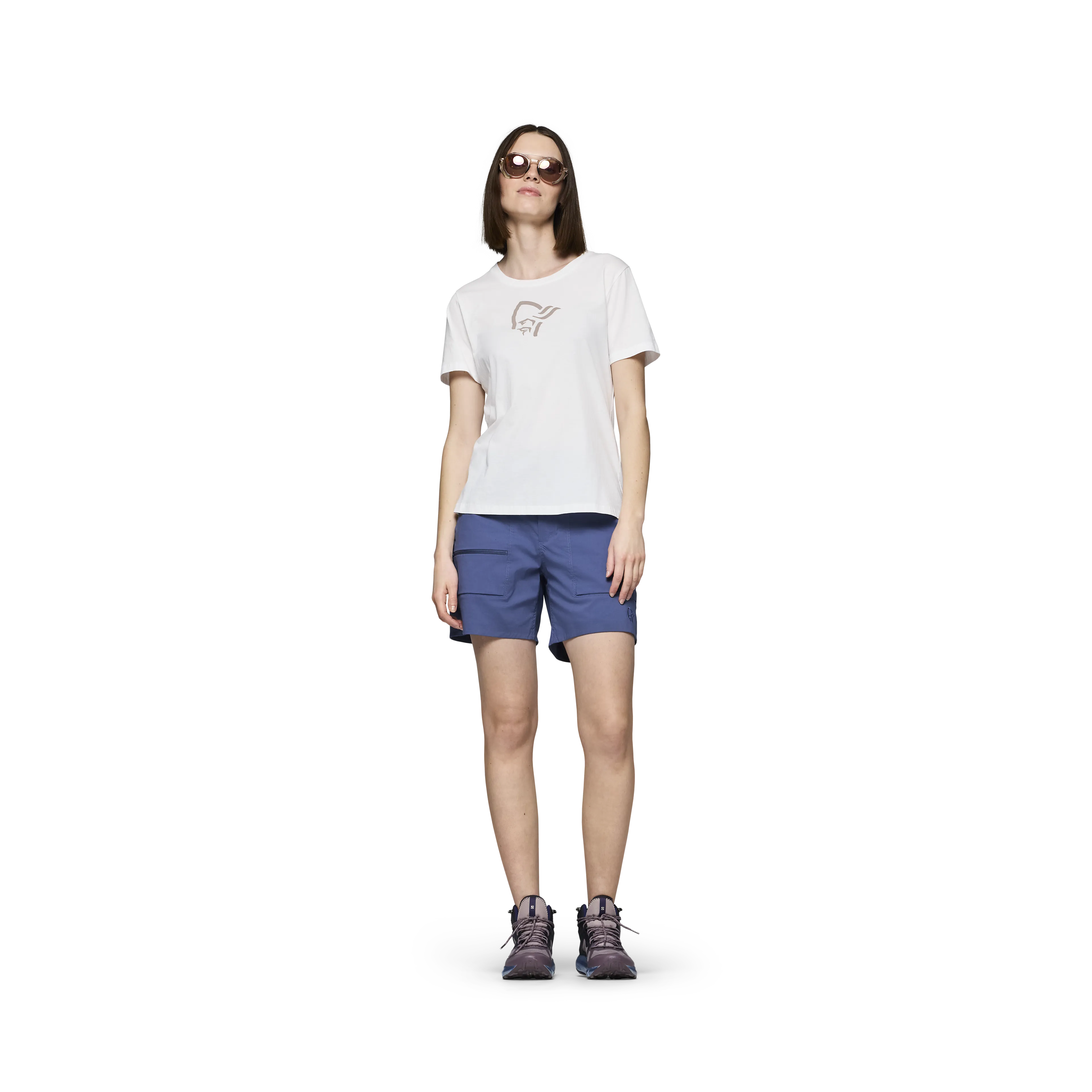 /29 cotton activity embroidery T-shirt W's