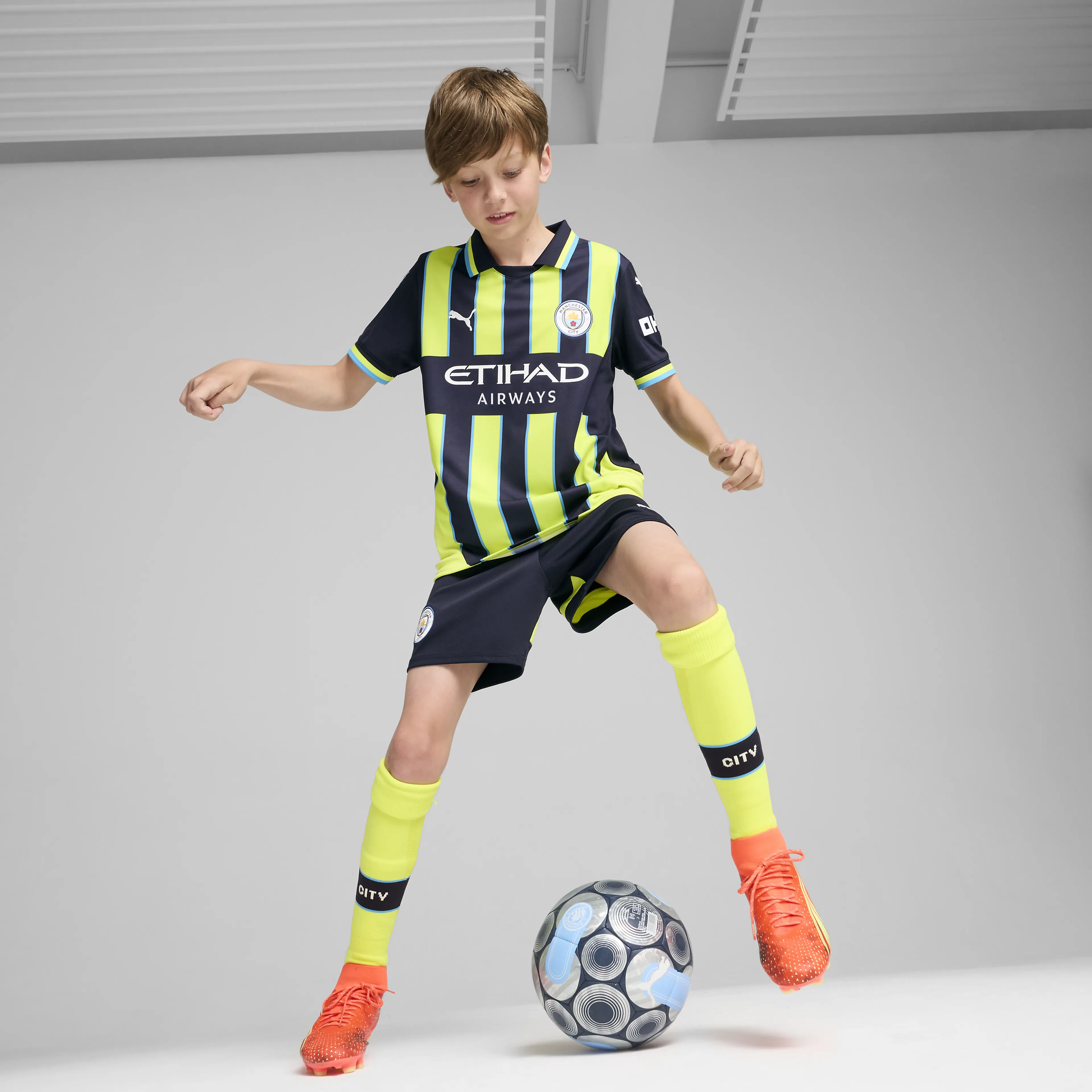 MCFC Away Jersey Replica Jr