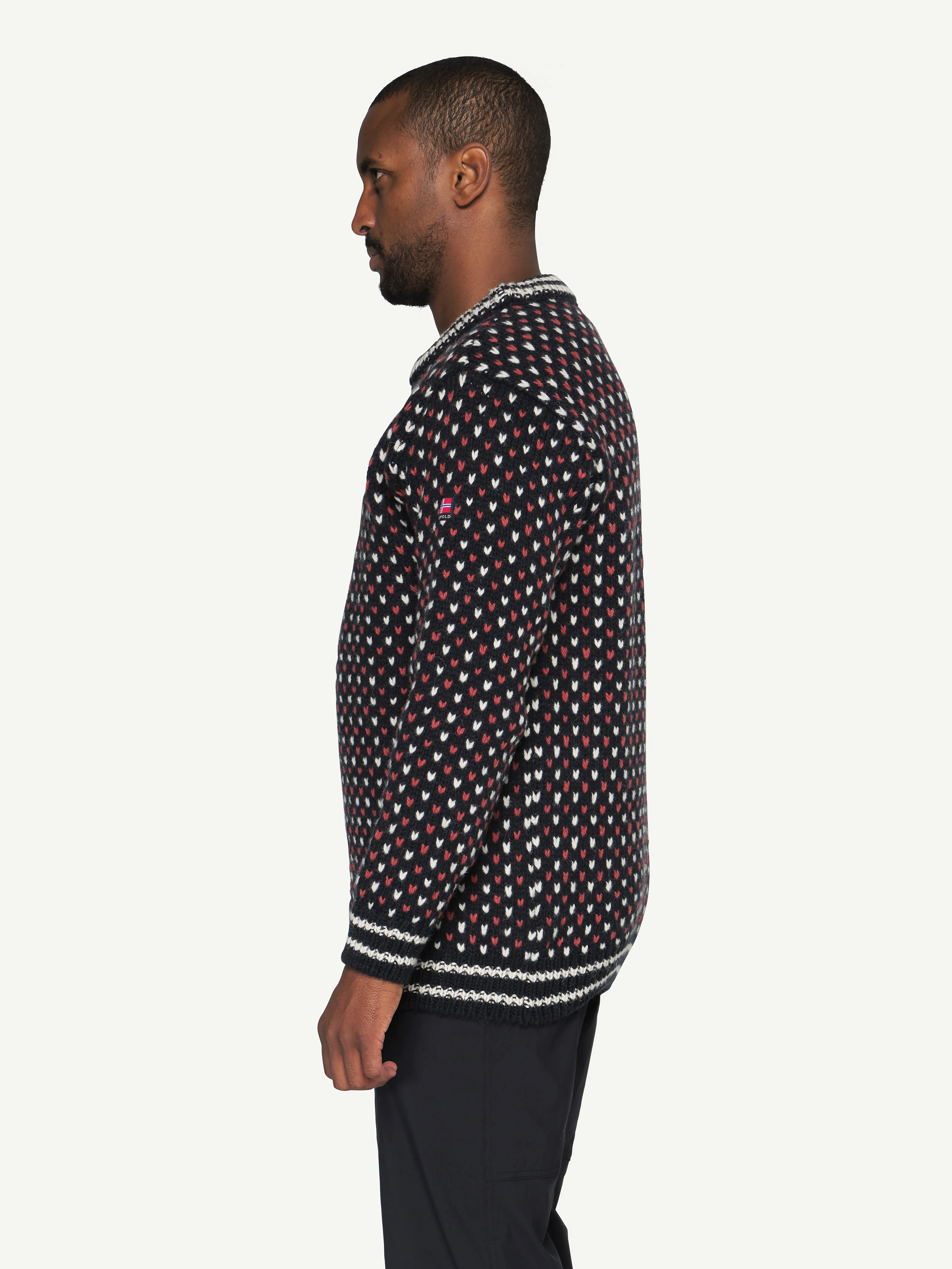 NORDSJØ TWO-TONE SWEATER