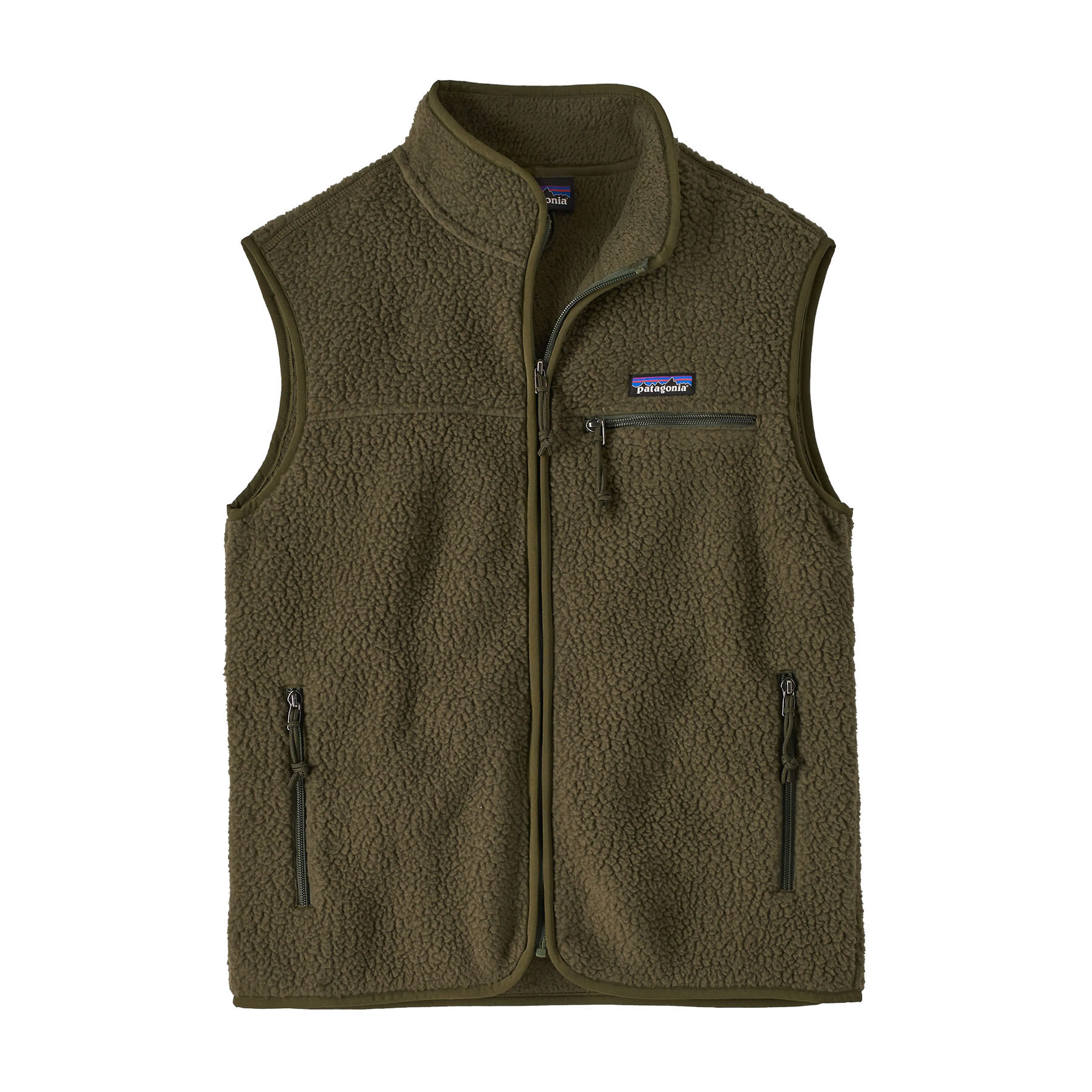 W Retro Pile Vest