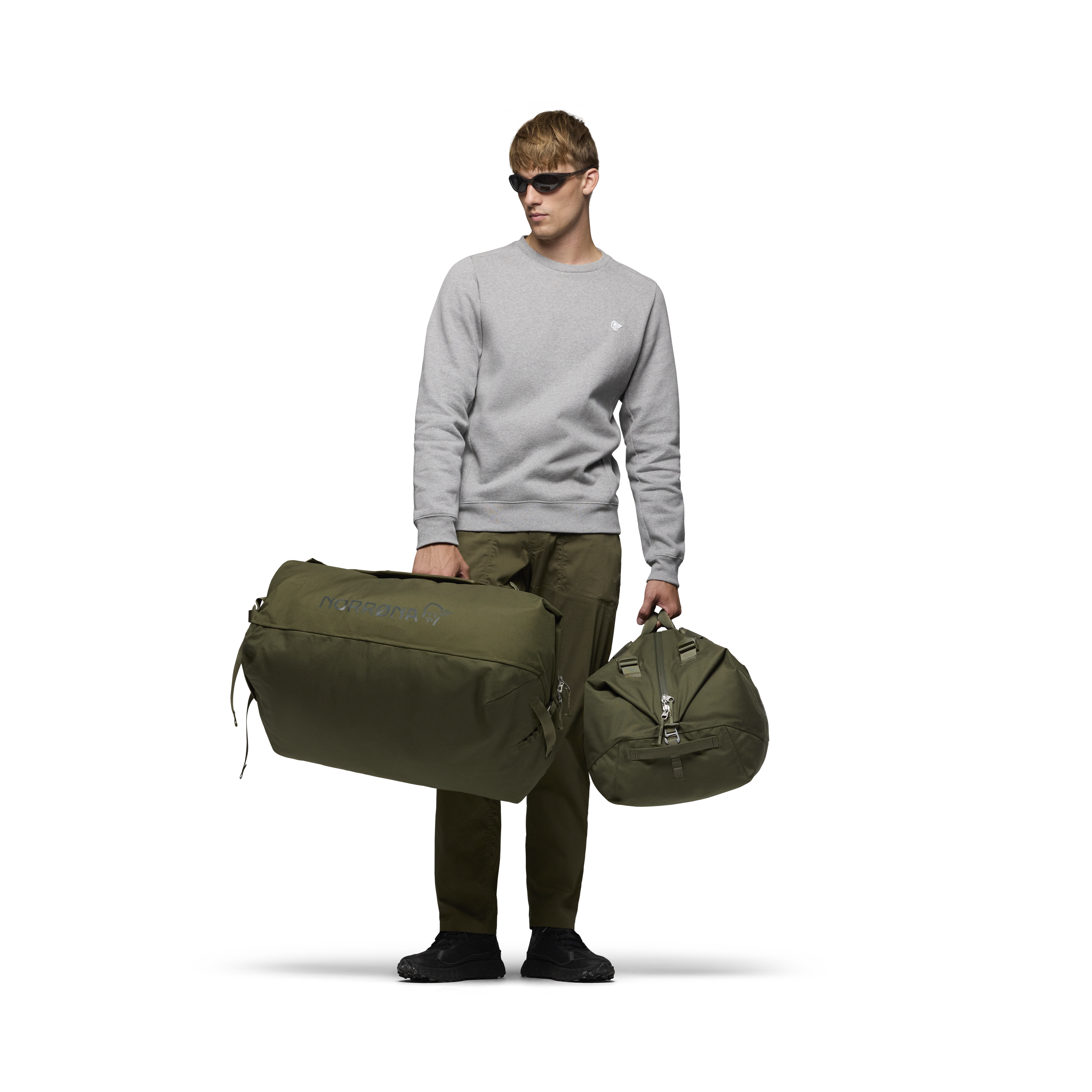 NORRØNA Norrøna 90L Duffel Bag Olive Night Unisex | Intersport.no