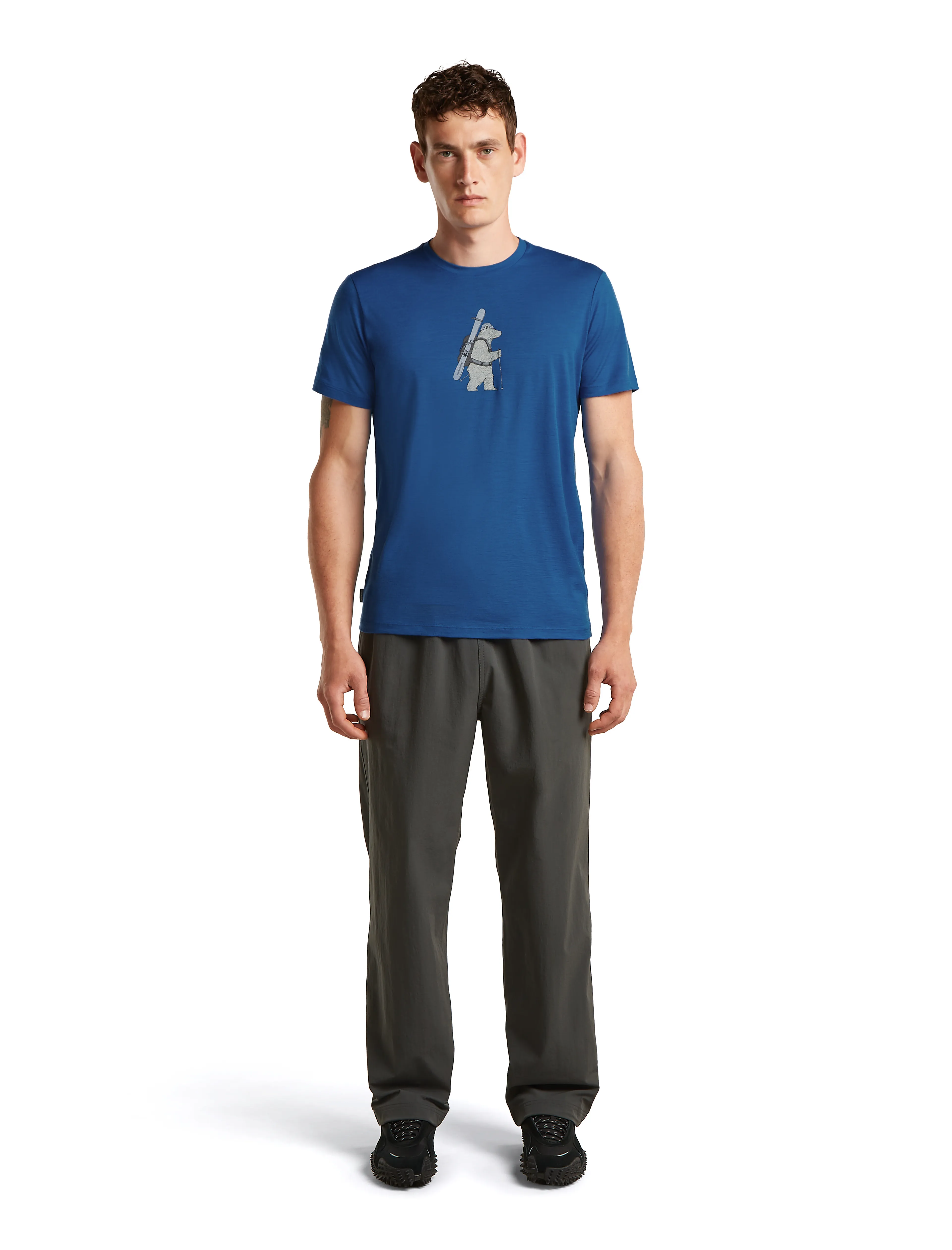 Men Merino 150 Tech Lite SS Tee Bear Tour