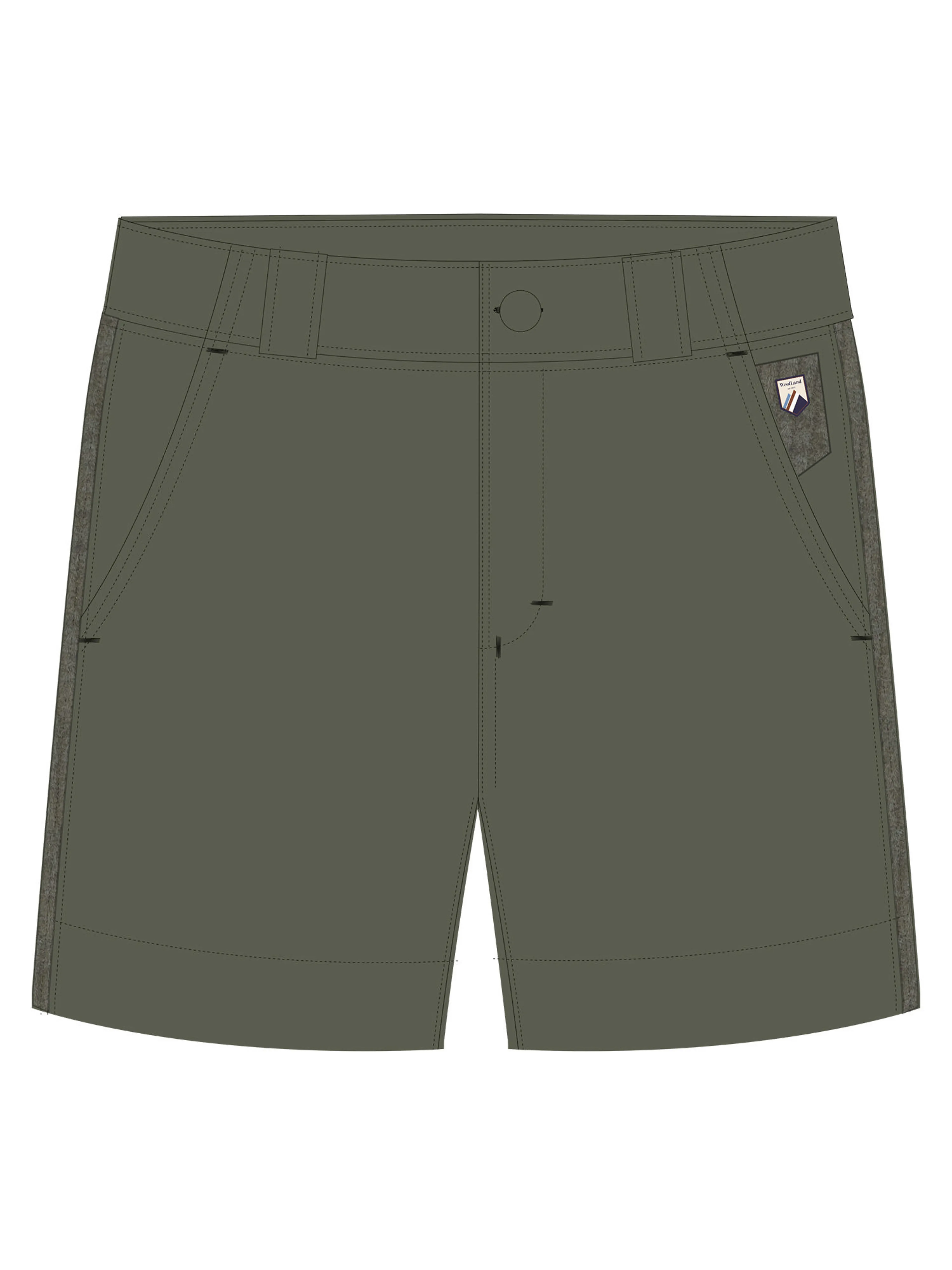 Romsdalseggen Shorts W.Cord Man