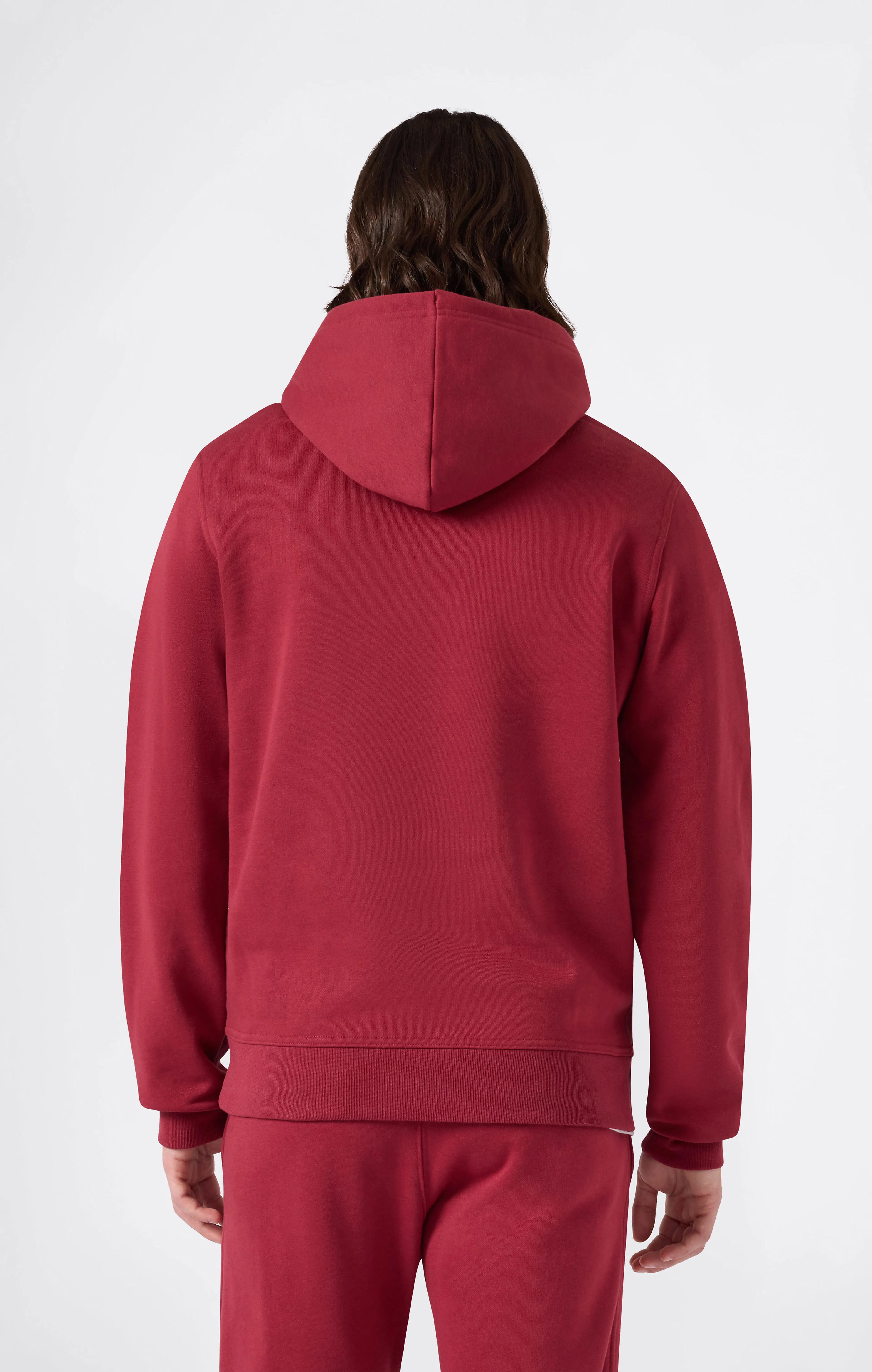 Hooded Sweatshirt small contrast logo mens