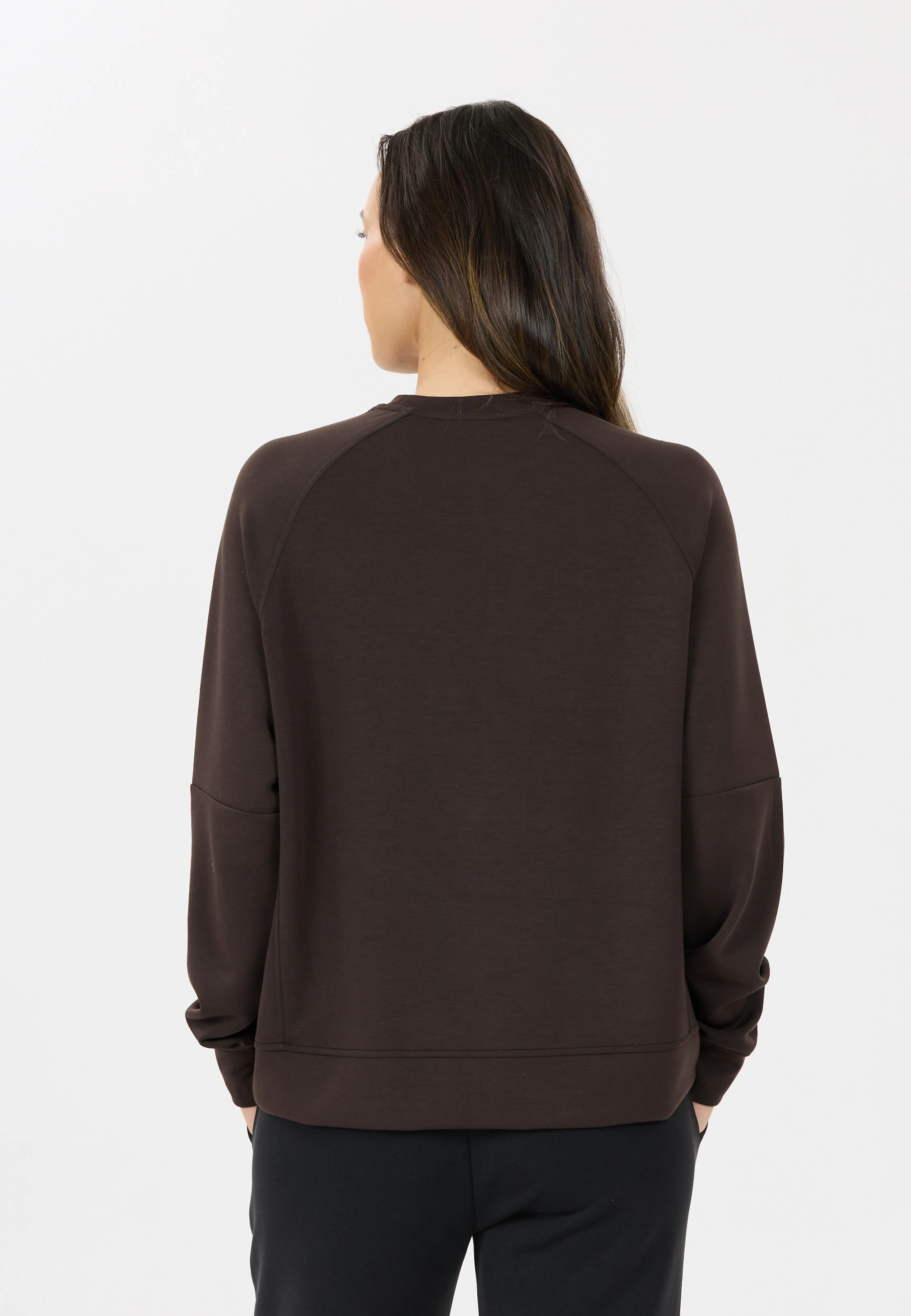 Jacey W Crew Neck treningsgenser dame