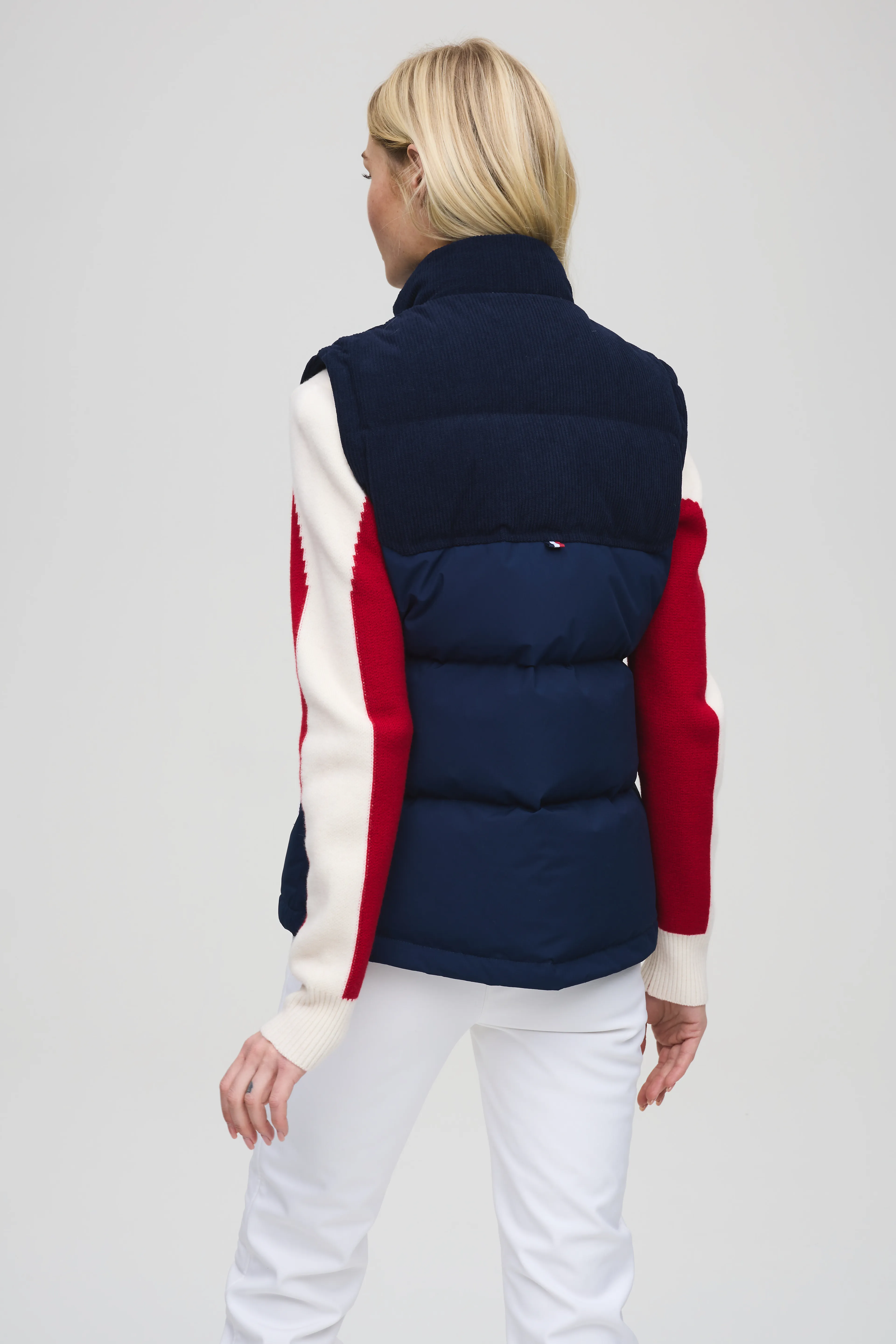 Adele cord vest W