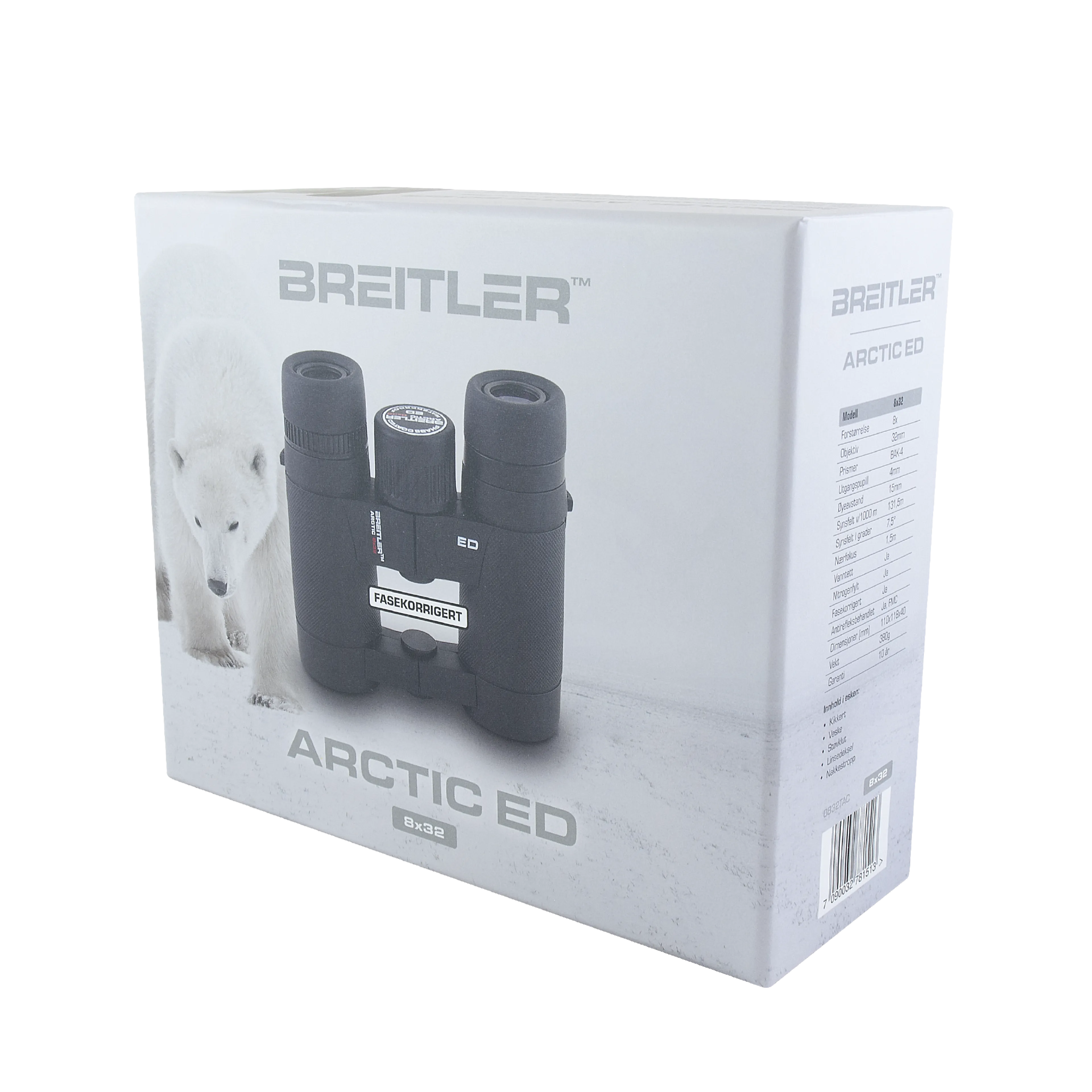 BREITLER ARCTIC 8x32 ED KIKKERT