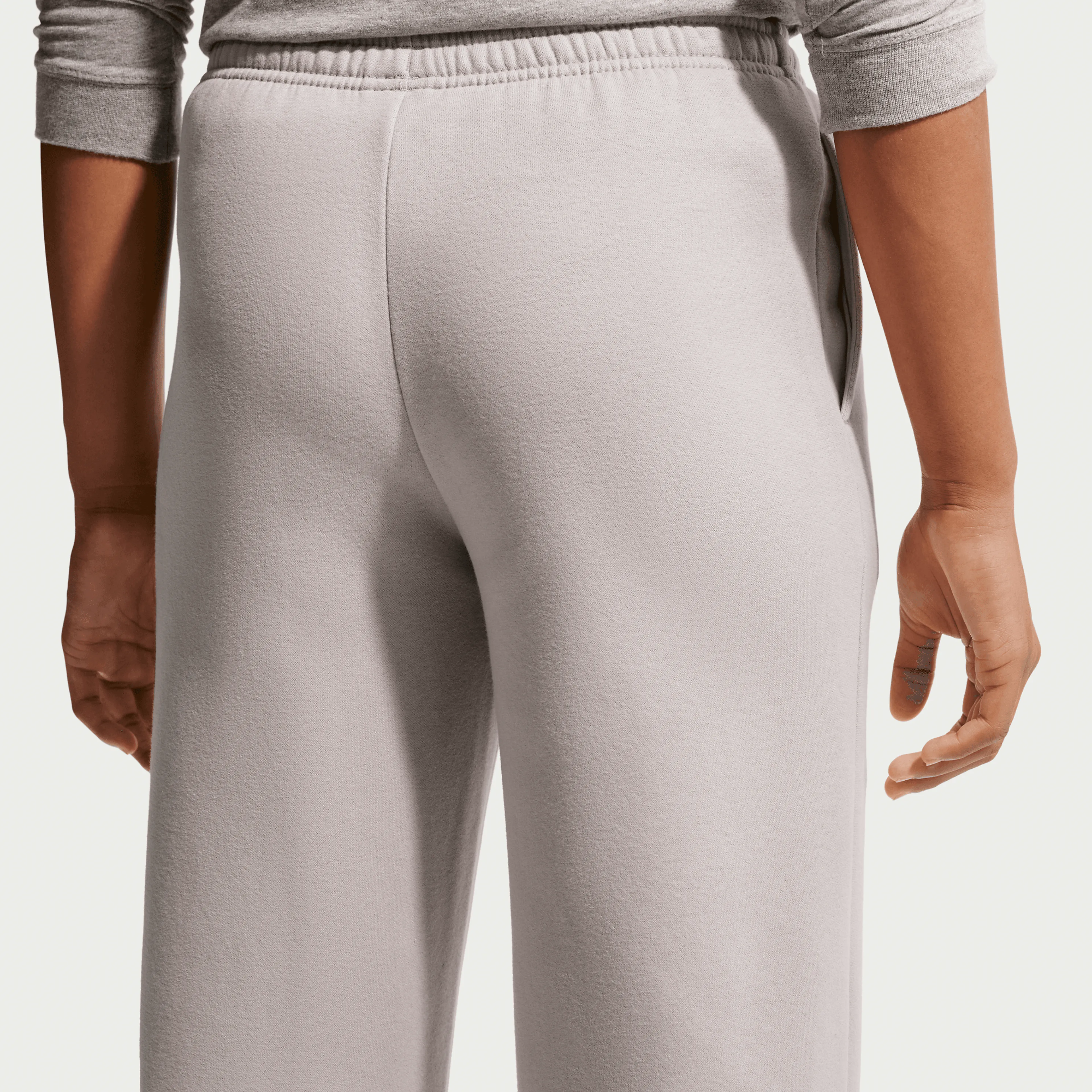 Sportswear Studio Fleece Girls' Open-Hem Pants