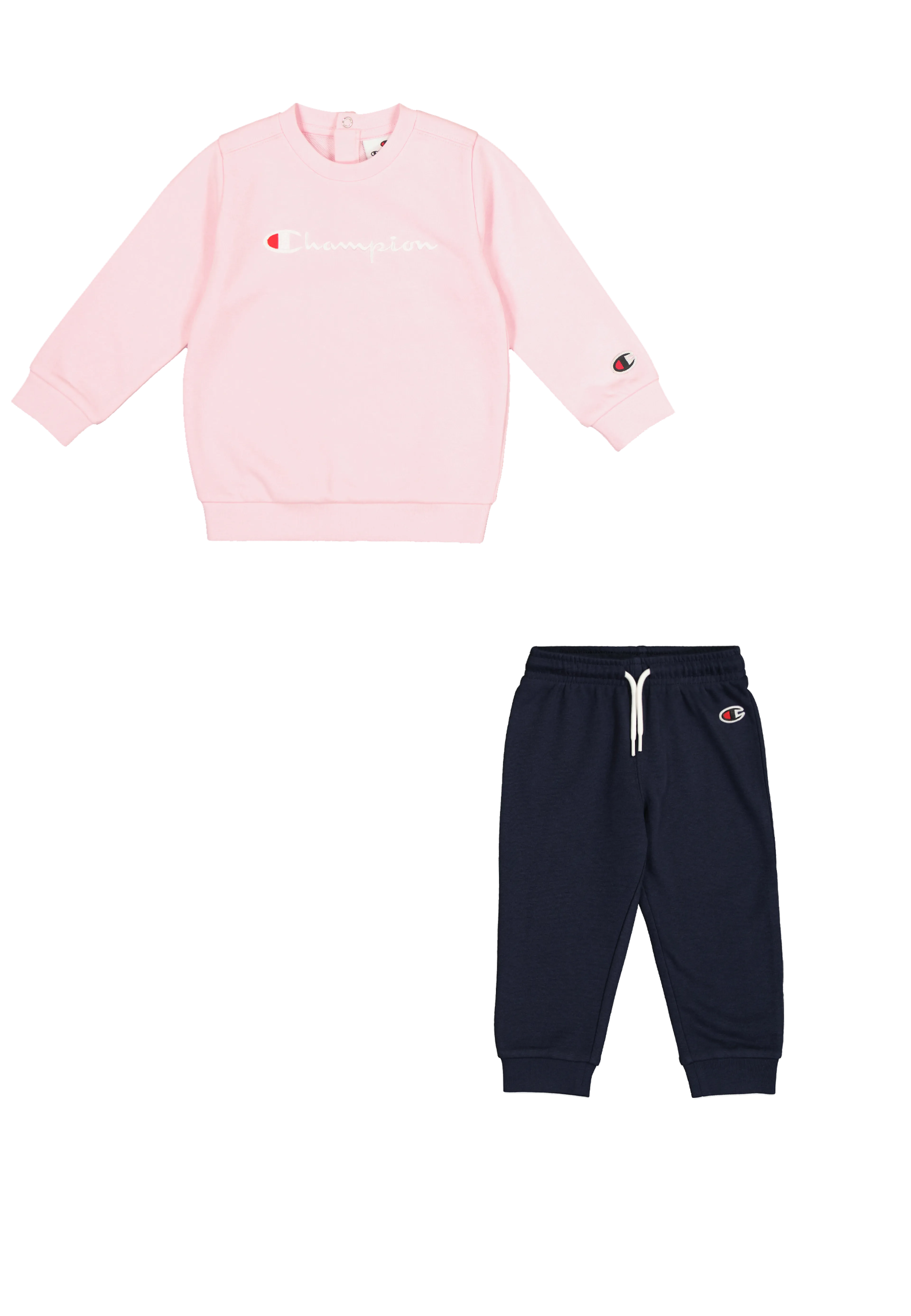 Big Logo Sweatsuits Crewneck Suit