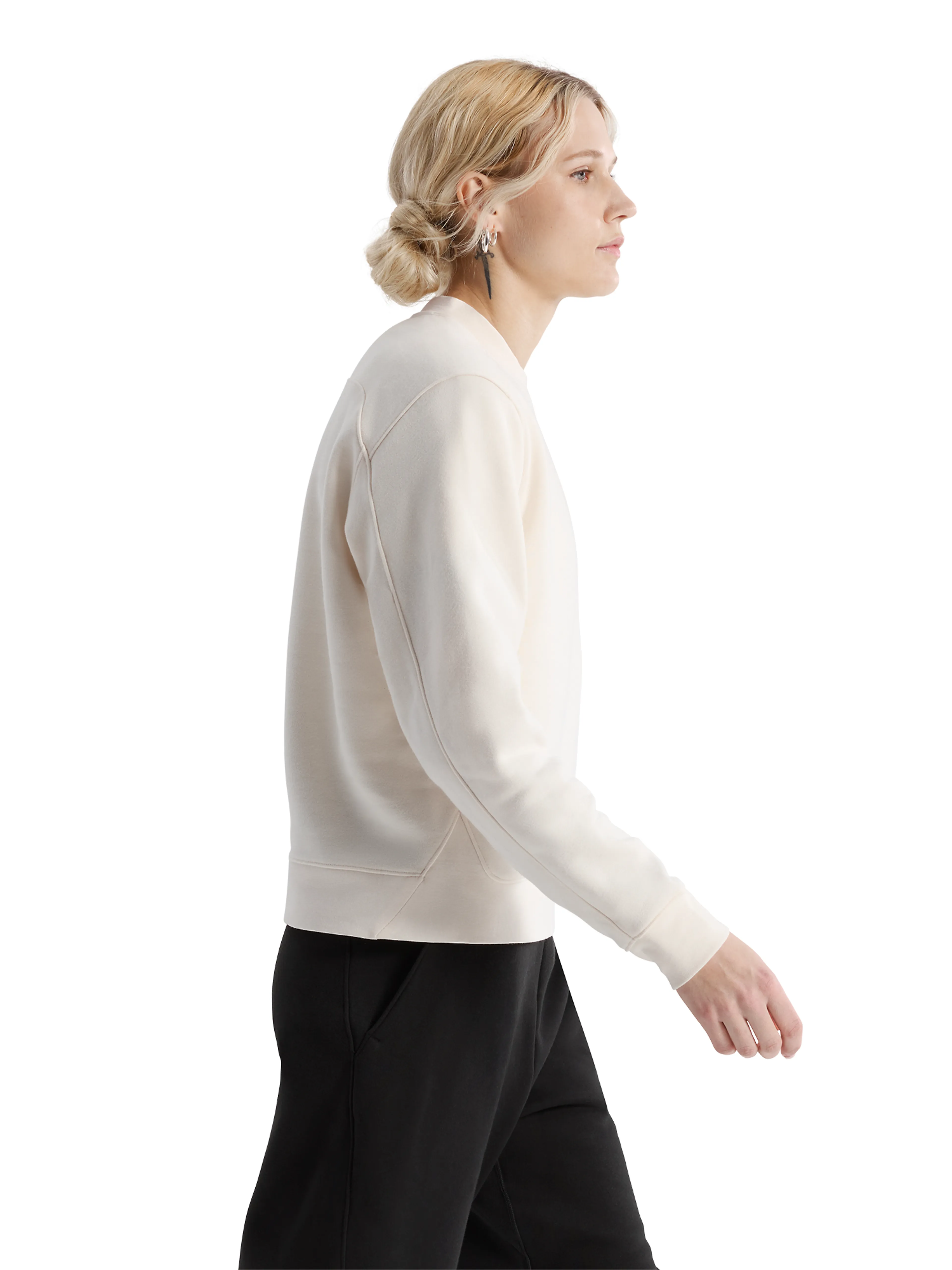 Emblem Fleece Crew W