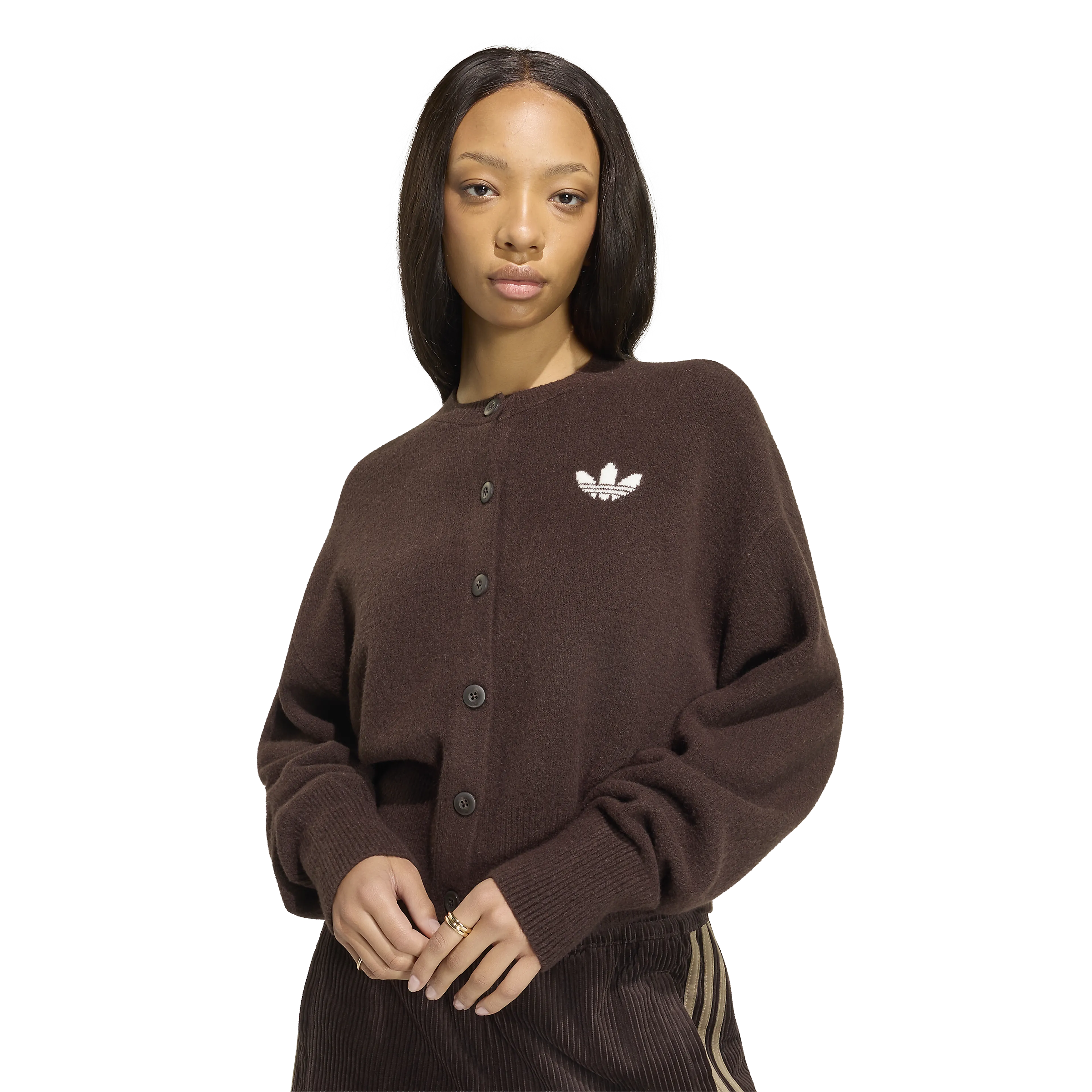 ESSENTIALS KNIT CARDIGAN Dame