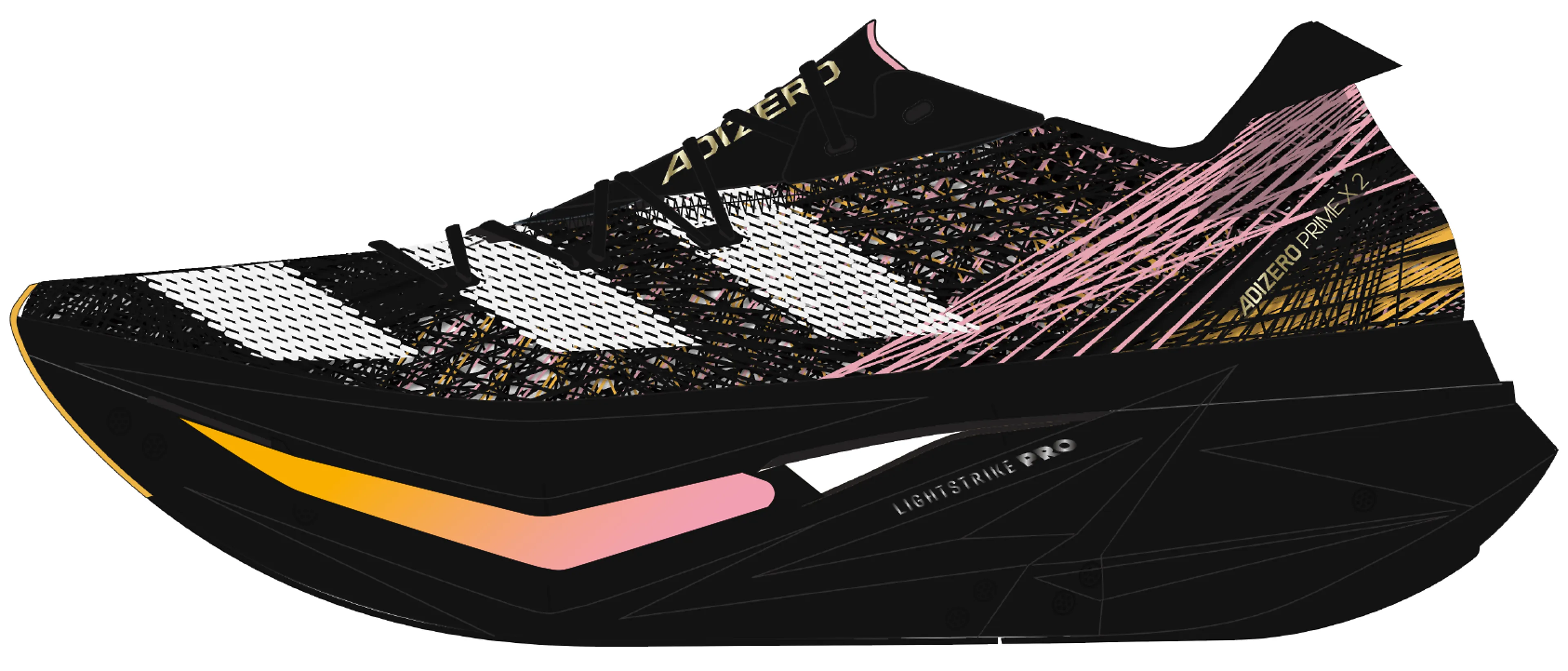 ADIZERO PRIME X 2 STRUNG løpesko unisex ADIZERO PRIME X 2 STRUNG løpesko unisex
