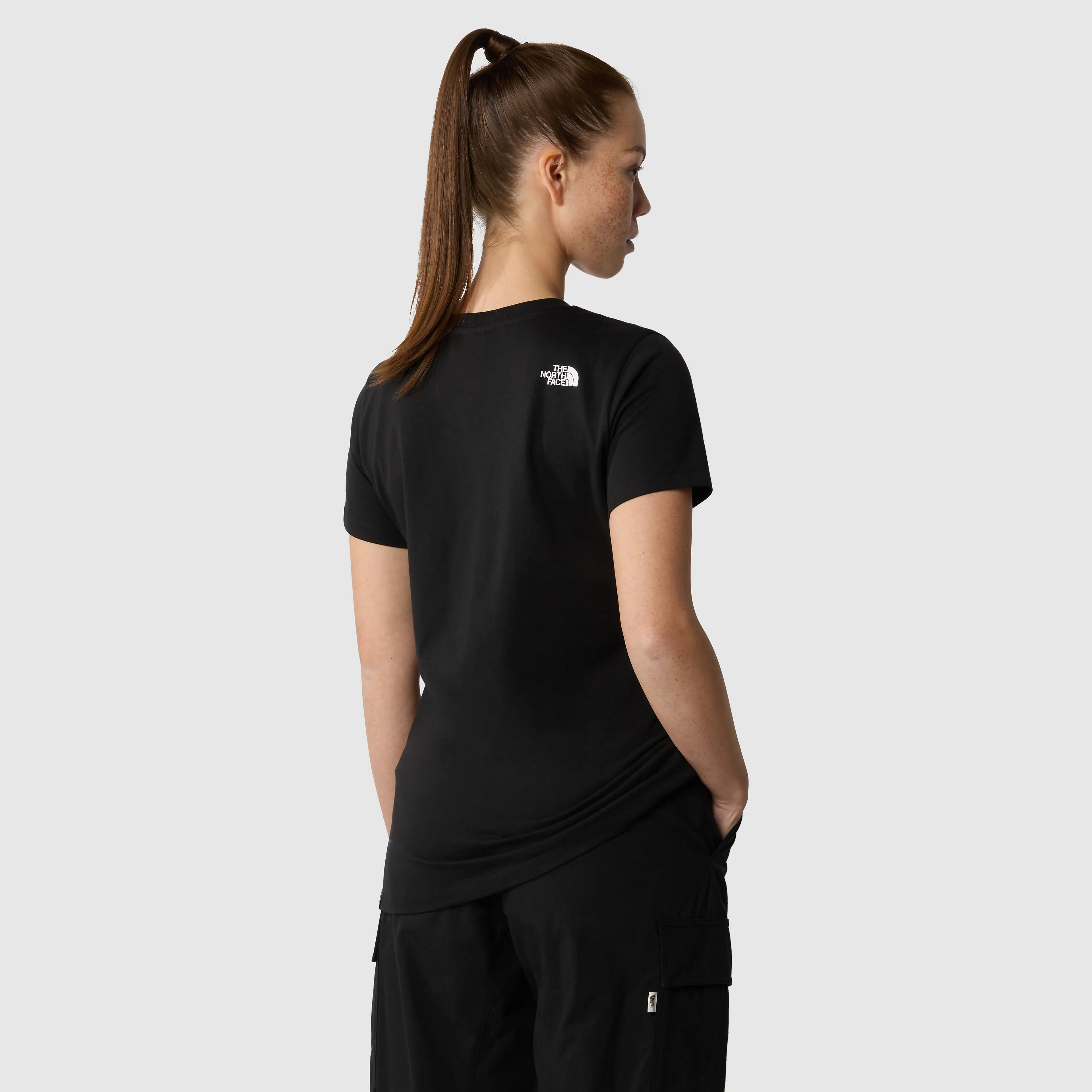 W S/S SIMPLE DOME TEE