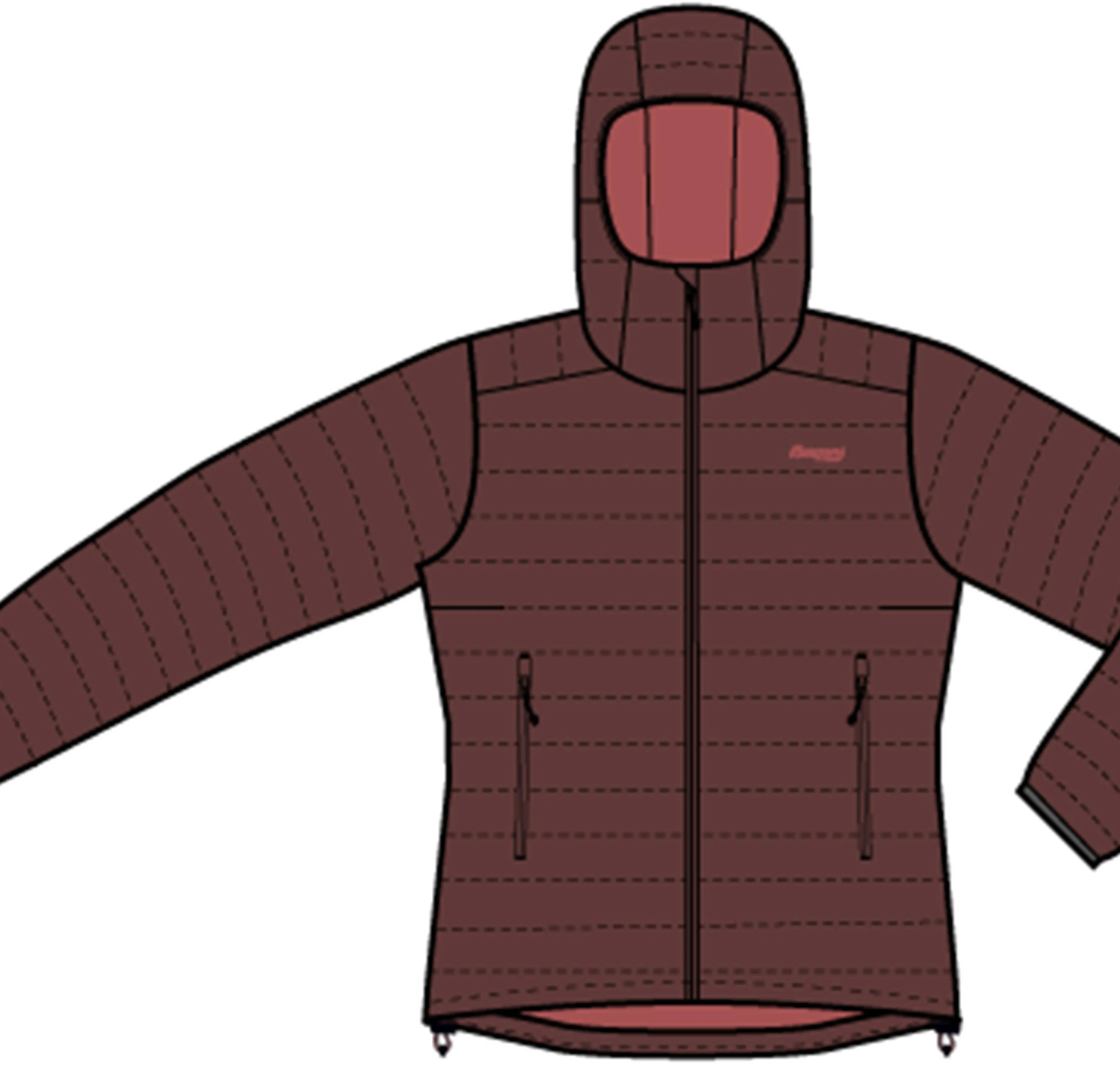 Lava Light Down Jacket w/Hood Women