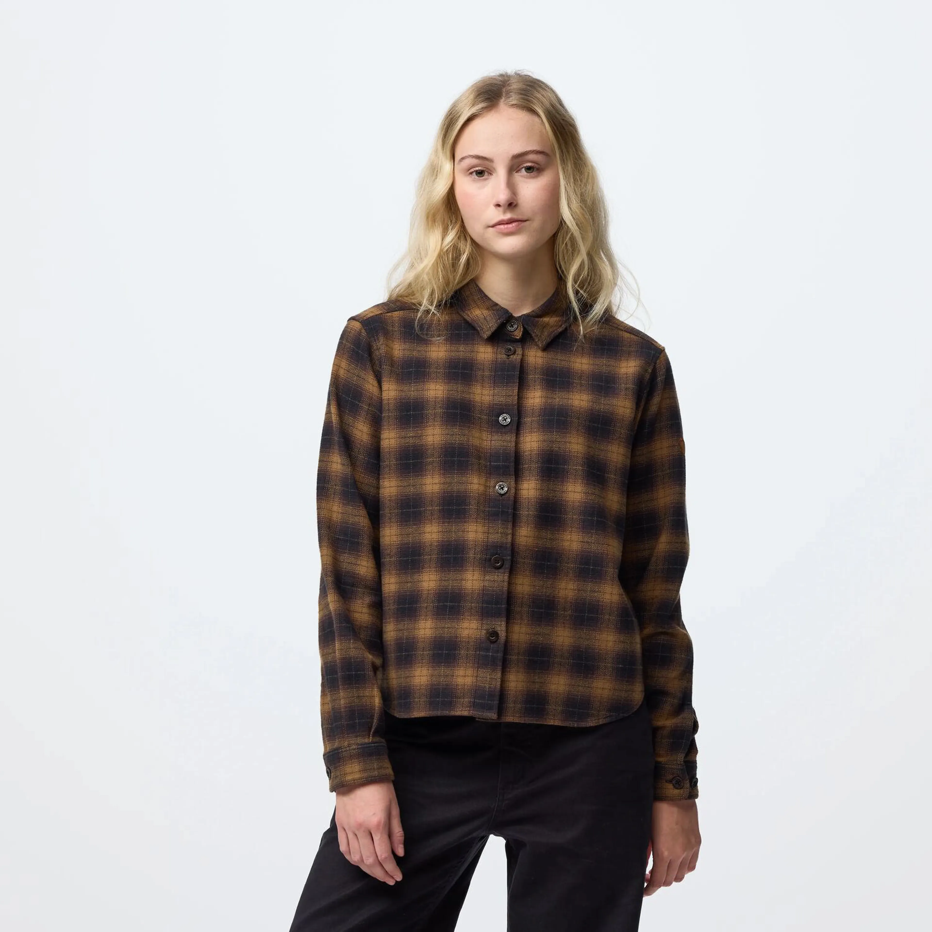 Övik Boxy Flannel Shirt W