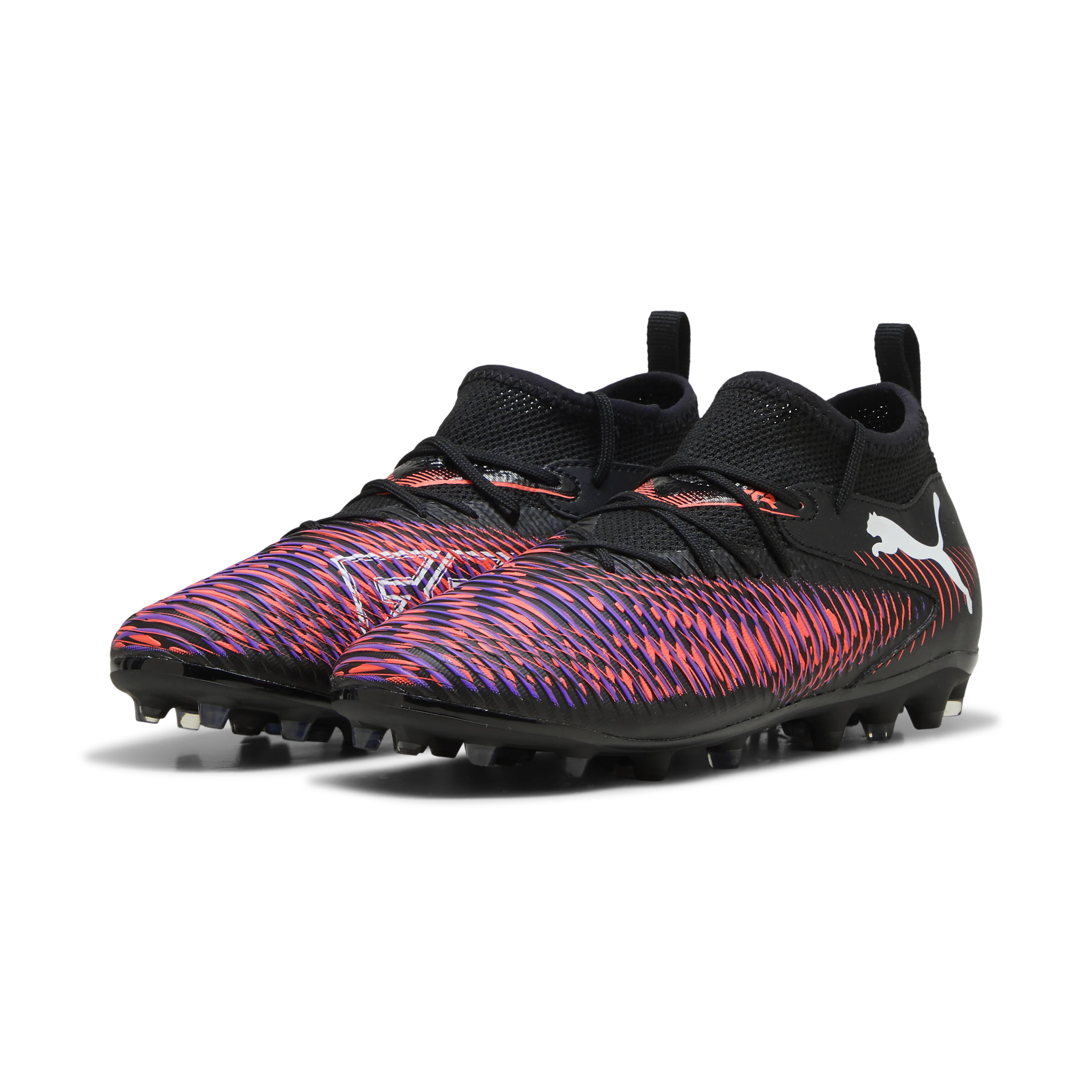 PUMA Black-PUMA White-Glowing Red