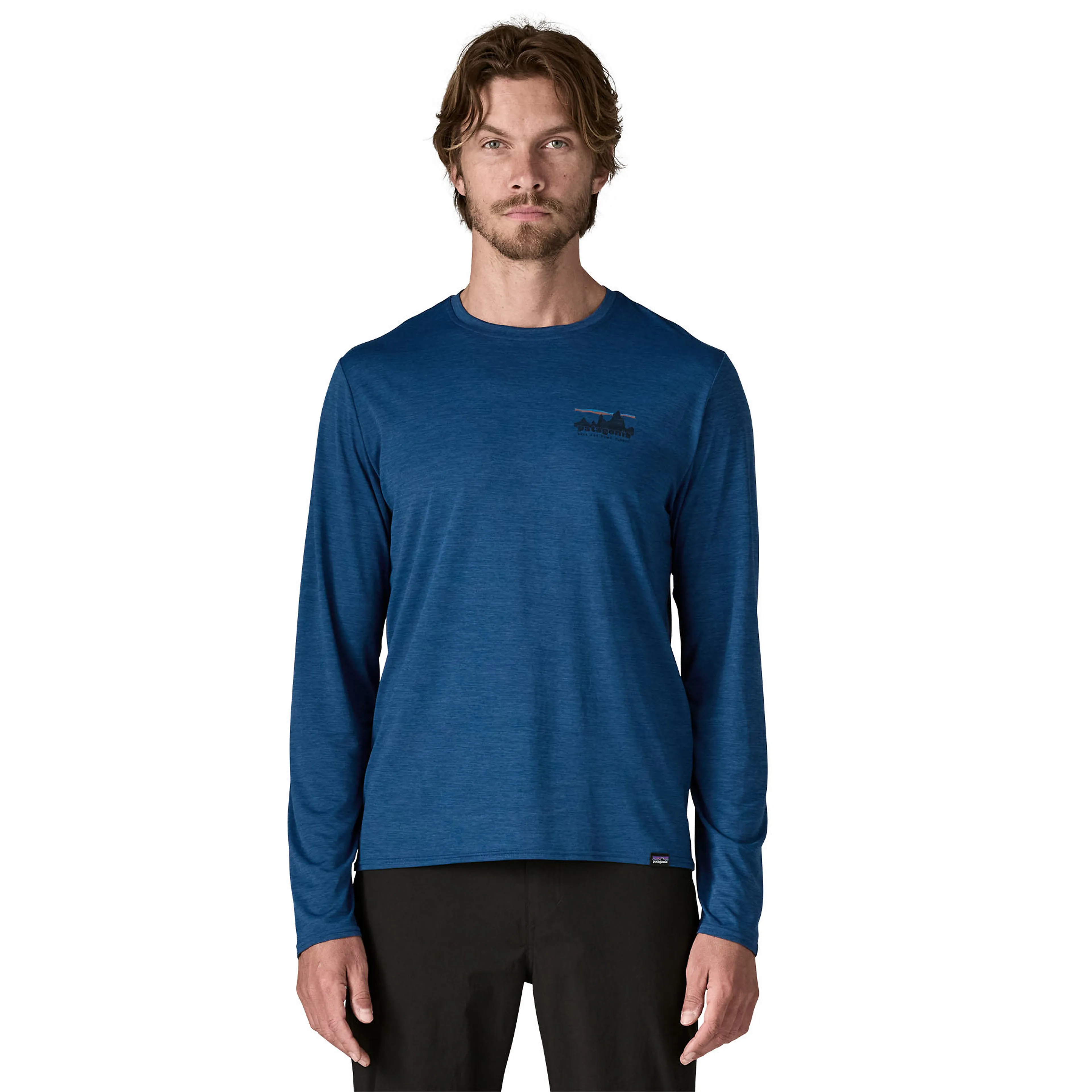 M's L/S Cap Cool Daily Graphic Shirt
