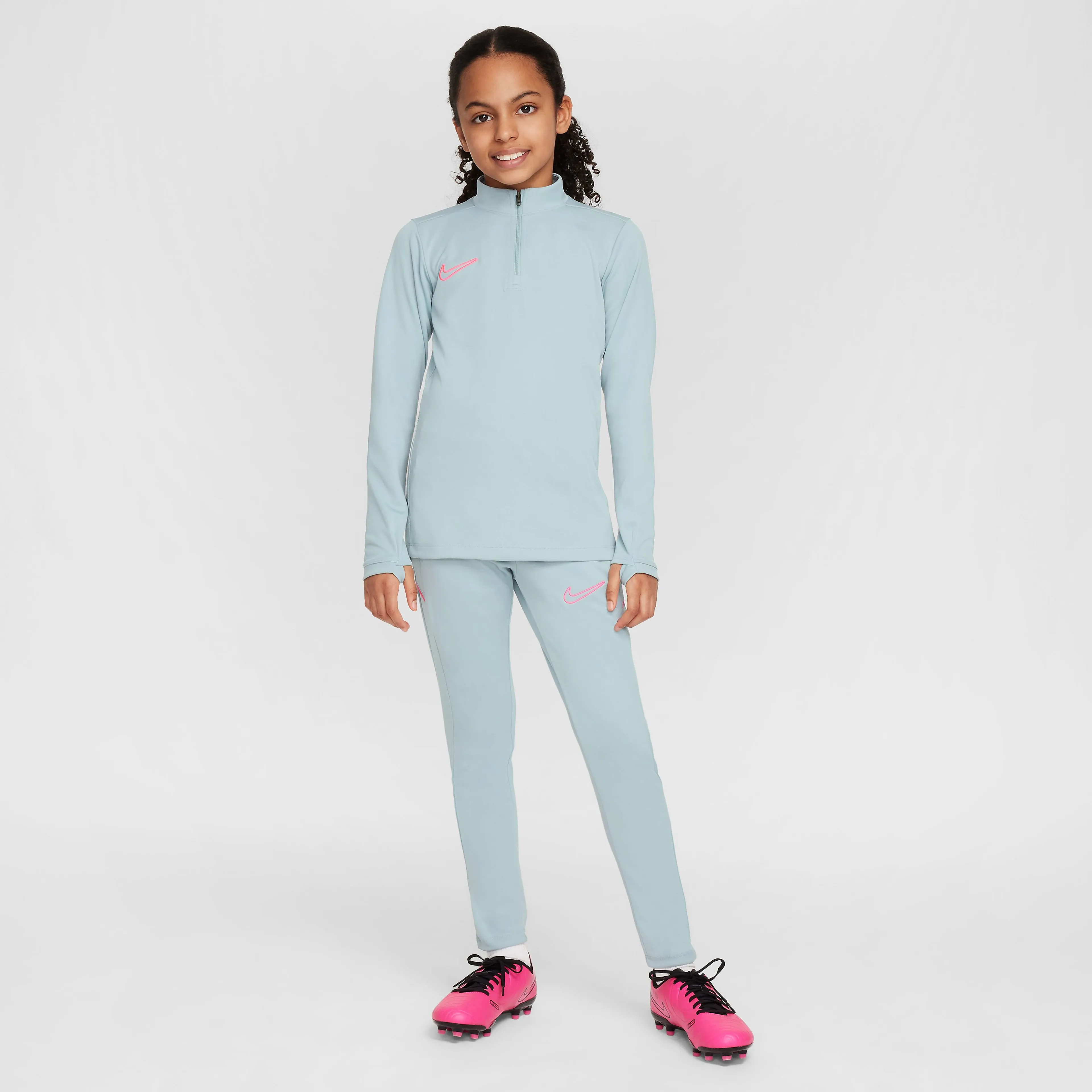Academy Big Kids' Dri-FIT Long-Sleeve 1/4-Zip Soccer Drill Top Academy Big Kids' Dri-FIT Long-Sleeve 1/4-Zip Soccer Drill Top