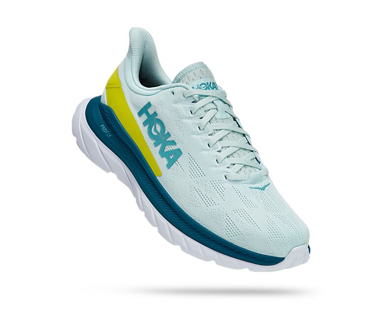 Hoka M Mach HOKA One One M Mach Teal Green Running Sneakers  display picture 2