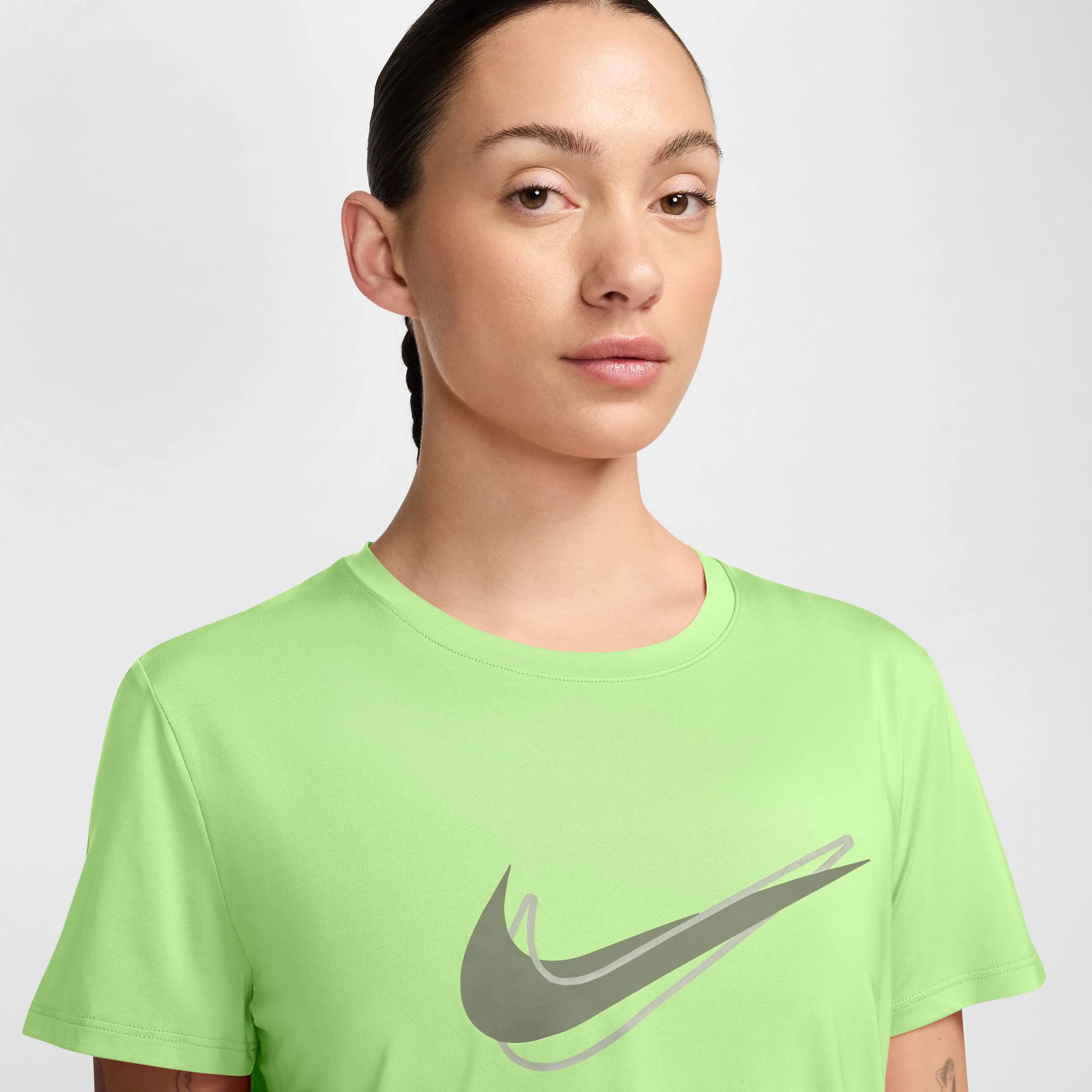 One Swoosh Women's Dri-FIT Short-Sleeve Running Top One Swoosh Women's Dri-FIT Short-Sleeve Running Top