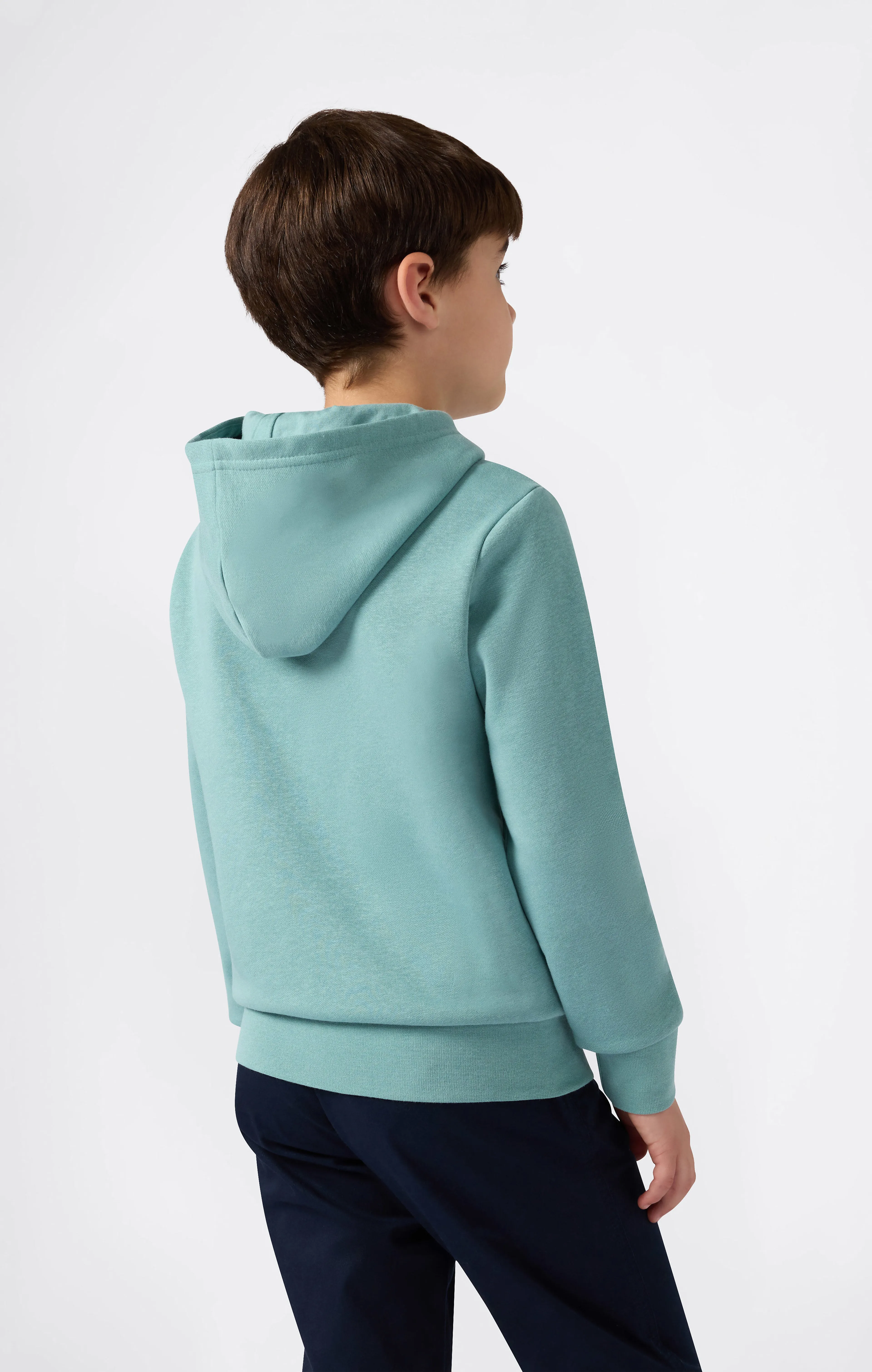 Hooded Sweatshirt small contrast logo junior